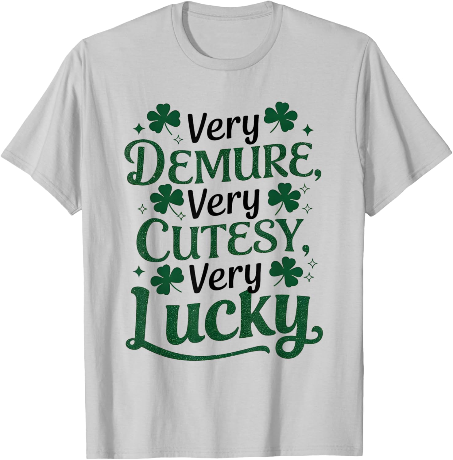 Adorable Lucky Shamrock T-Shirt for St Patrick's Day Celebrations - 1