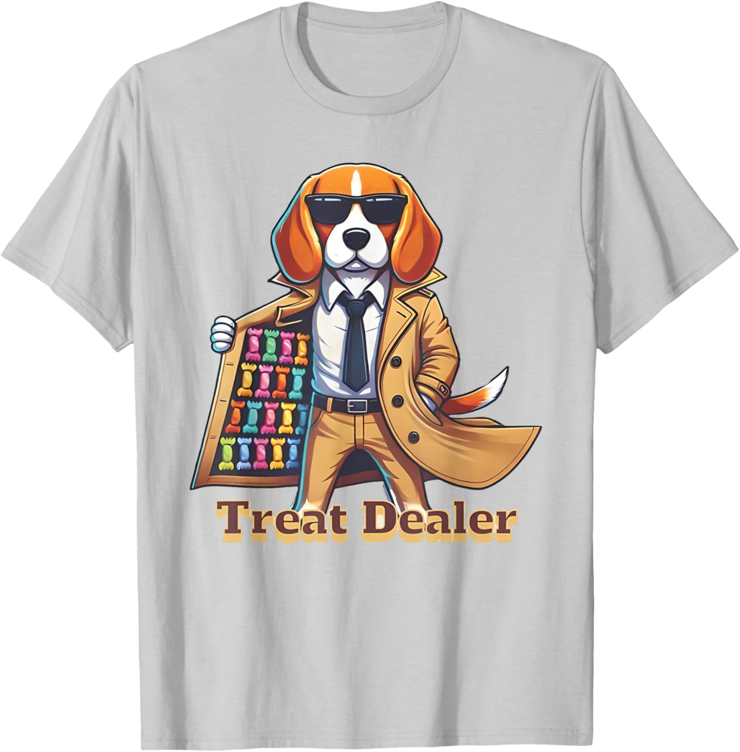 Funny Beagle Lover T-Shirt for Dog Treat Dealers - Perfect Gift for Dog Owners - 19