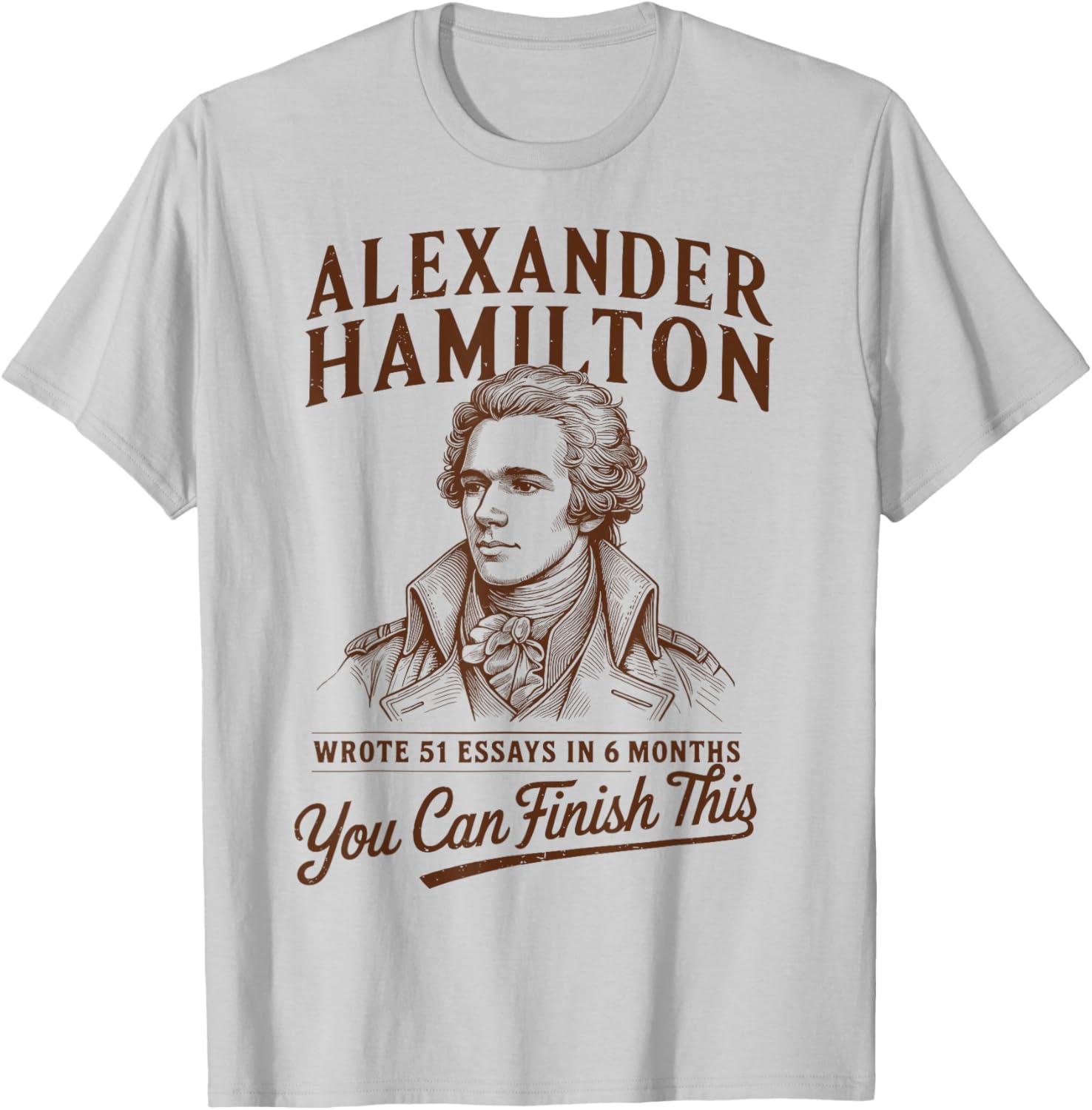 Vintage Alexander Hamilton 51 Essays T-Shirt for History Lovers - 5