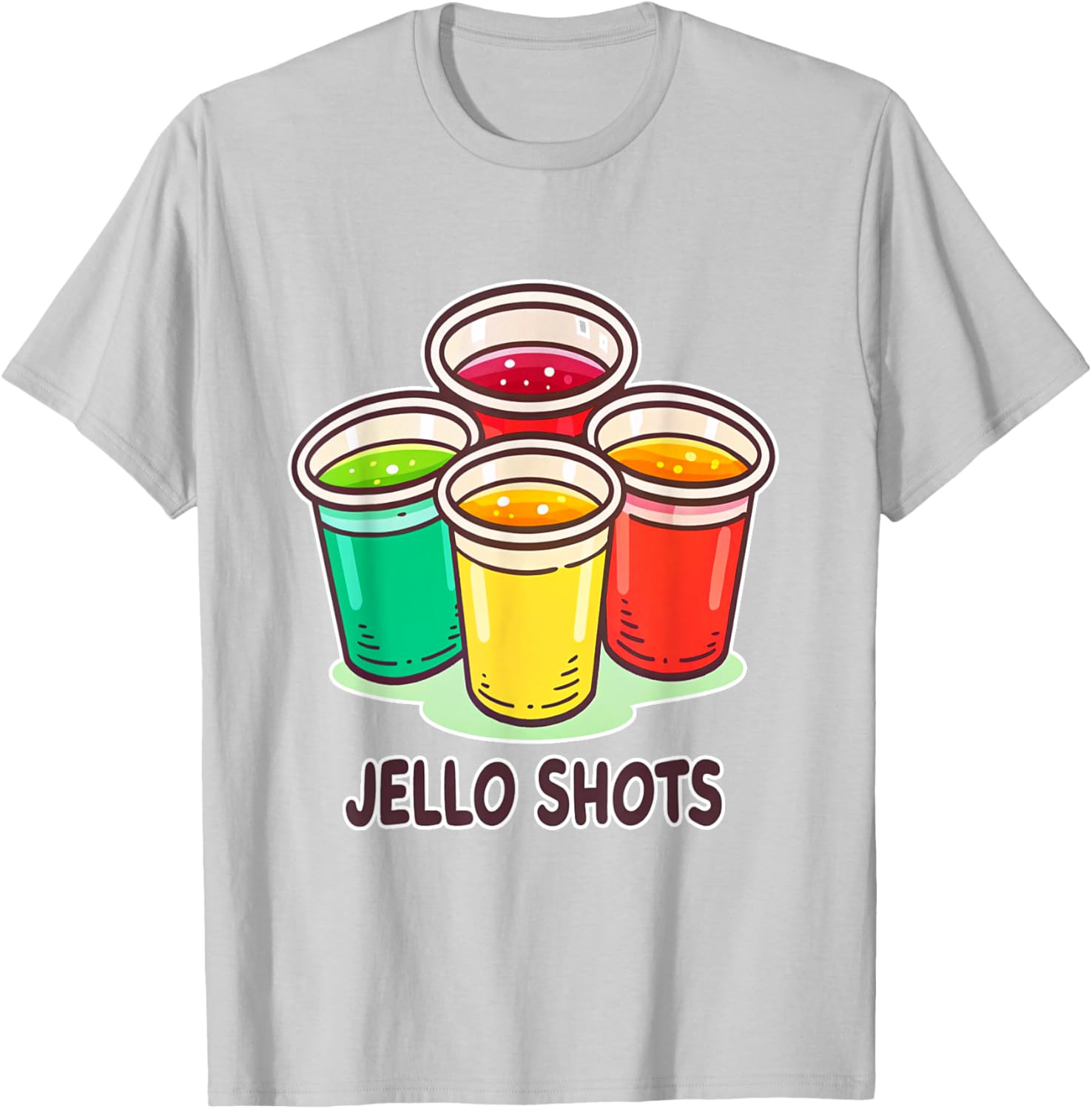 Colorful Jello Shots Party T-Shirt for Fun Celebrations and Events - 27