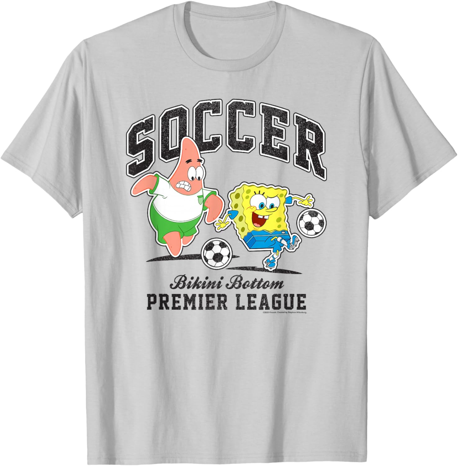 SpongeBob SquarePants Soccer T-Shirt for Bikini Bottom Fans - 8