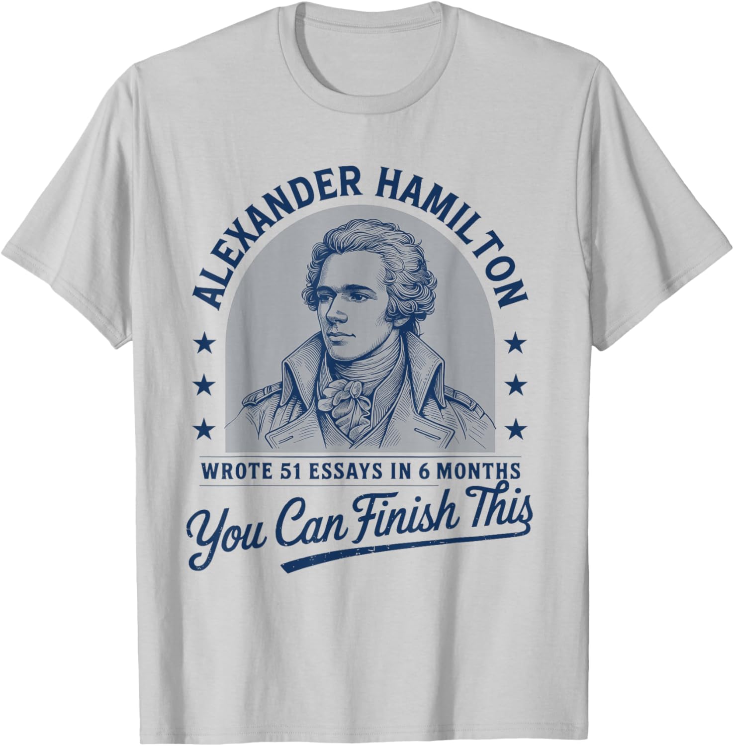Vintage Hamilton 51 Essays T-Shirt Perfect for History Lovers and Writers - 6