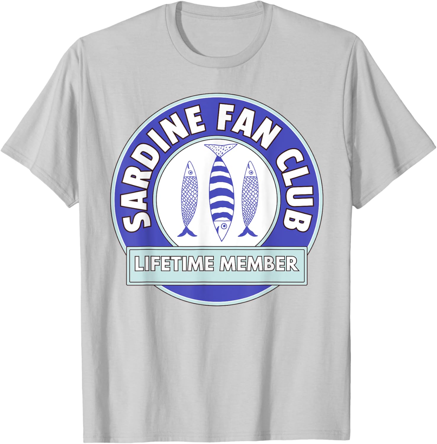 Cute Sardine Graphic T-Shirt for Foodies and Fish Lovers - 12