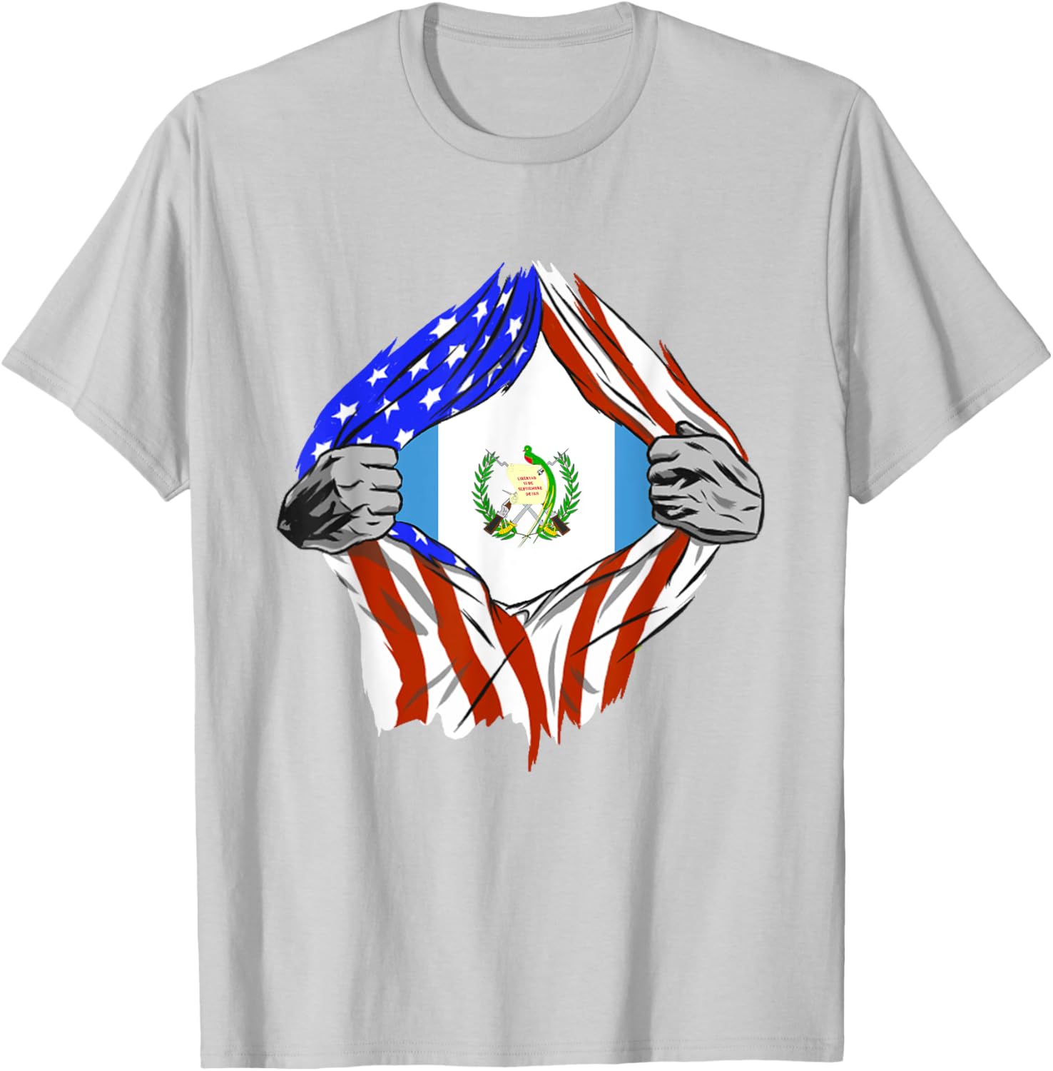 Guatemala Flag T-Shirt for Proud Patriots | Stylish American Apparel - 2