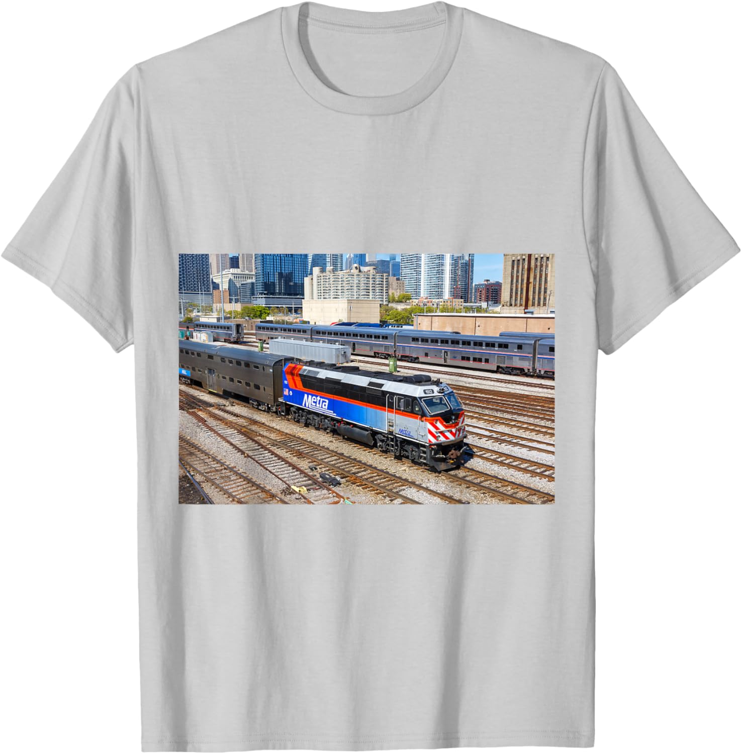 Metra 192 At Union Station T-Shirt Perfect for Commuters and Fans - 22