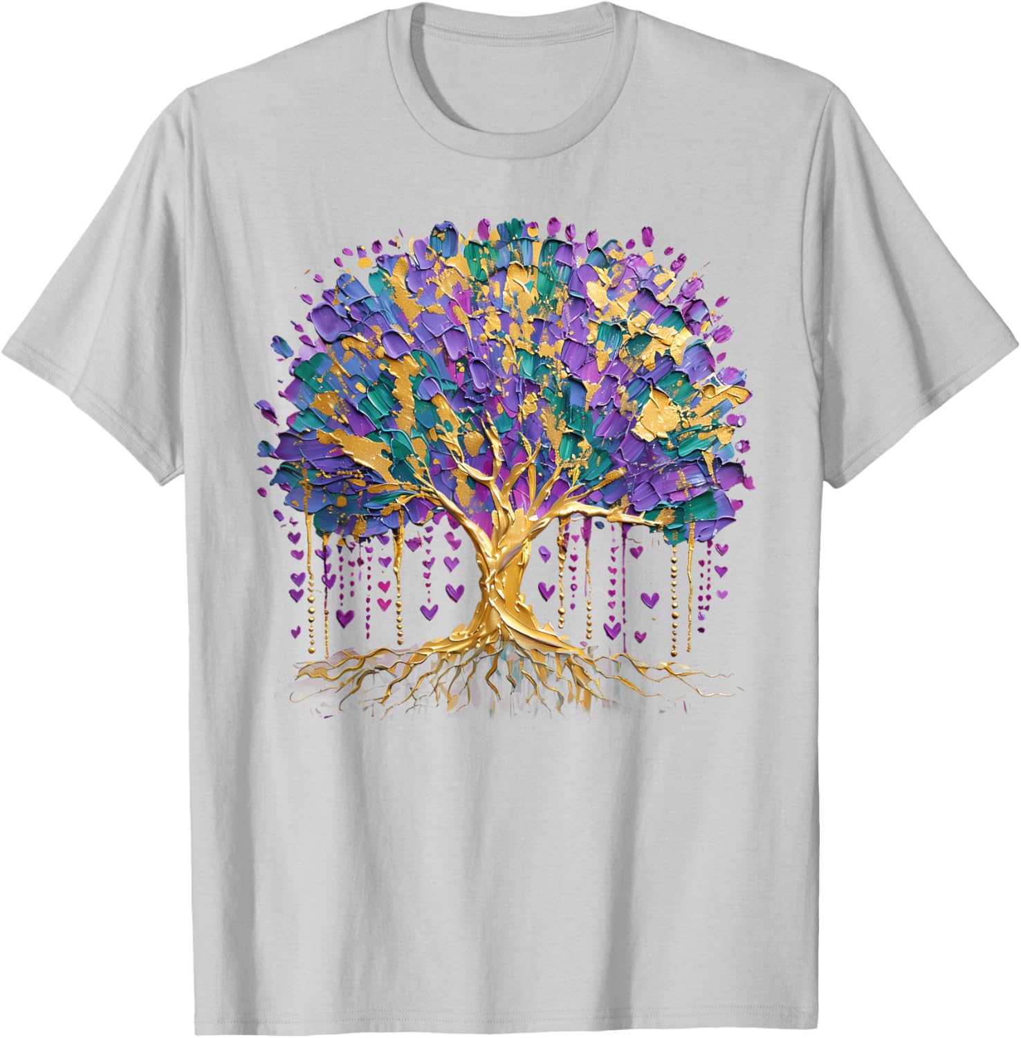 Mardi Gras Bead Tree Festival T-Shirt for Men and Women 2025 - 23