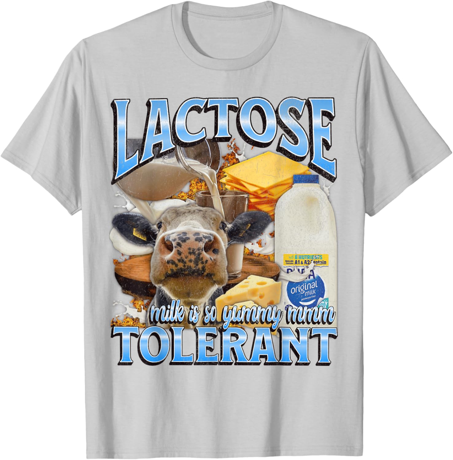 Funny IBS Meme T-Shirt for Lactose Tolerant Humor Lovers - 19