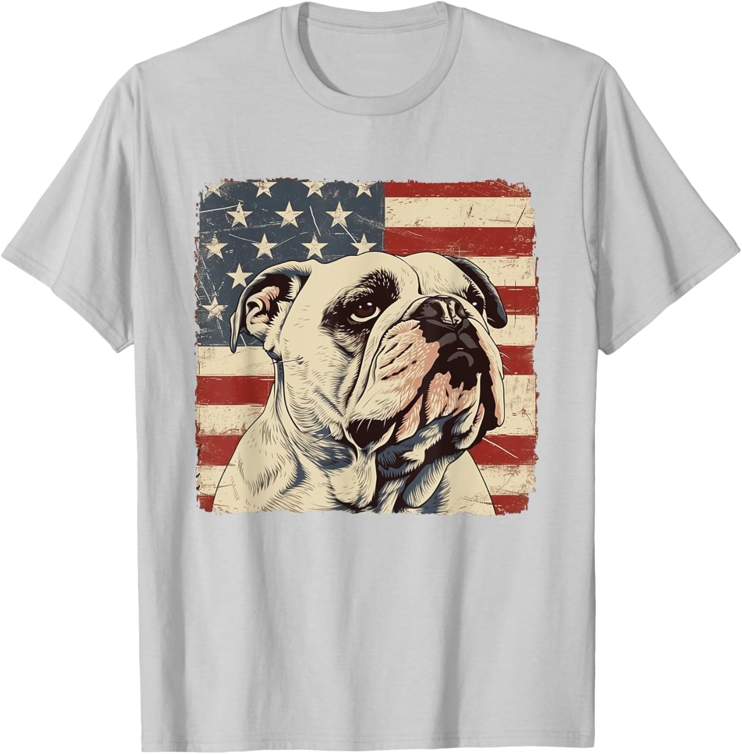 Patriotic Bulldog Shirt for 4th of July Celebrations - Perfect Gift! - 3