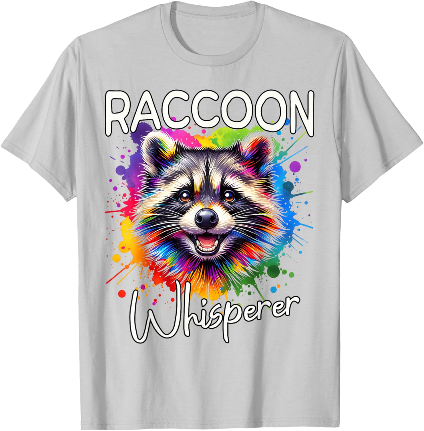 Cute North American Raccoon Whisperer T-Shirt for Animal Lovers - 4