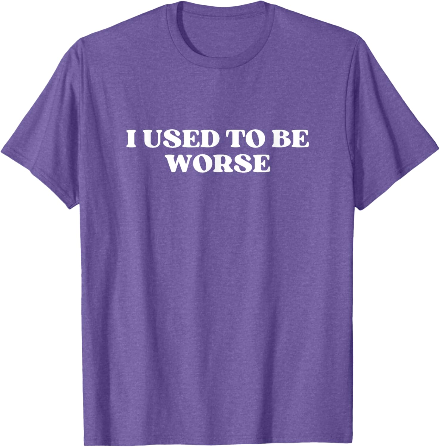 I Used To Be Worse Y2K Aesthetic T-Shirt for Retro Style Lovers - 7