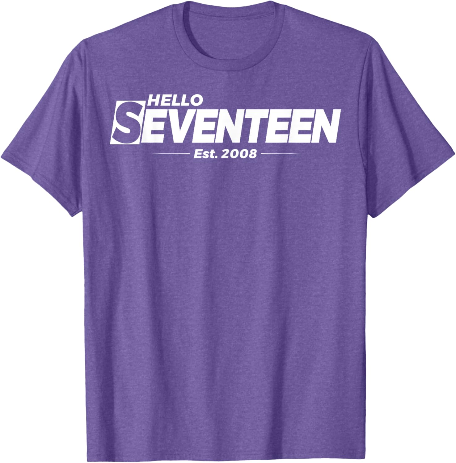 Hello Seventeen Birthday T-Shirt for 17th Birthday Celebration Gifts - 25
