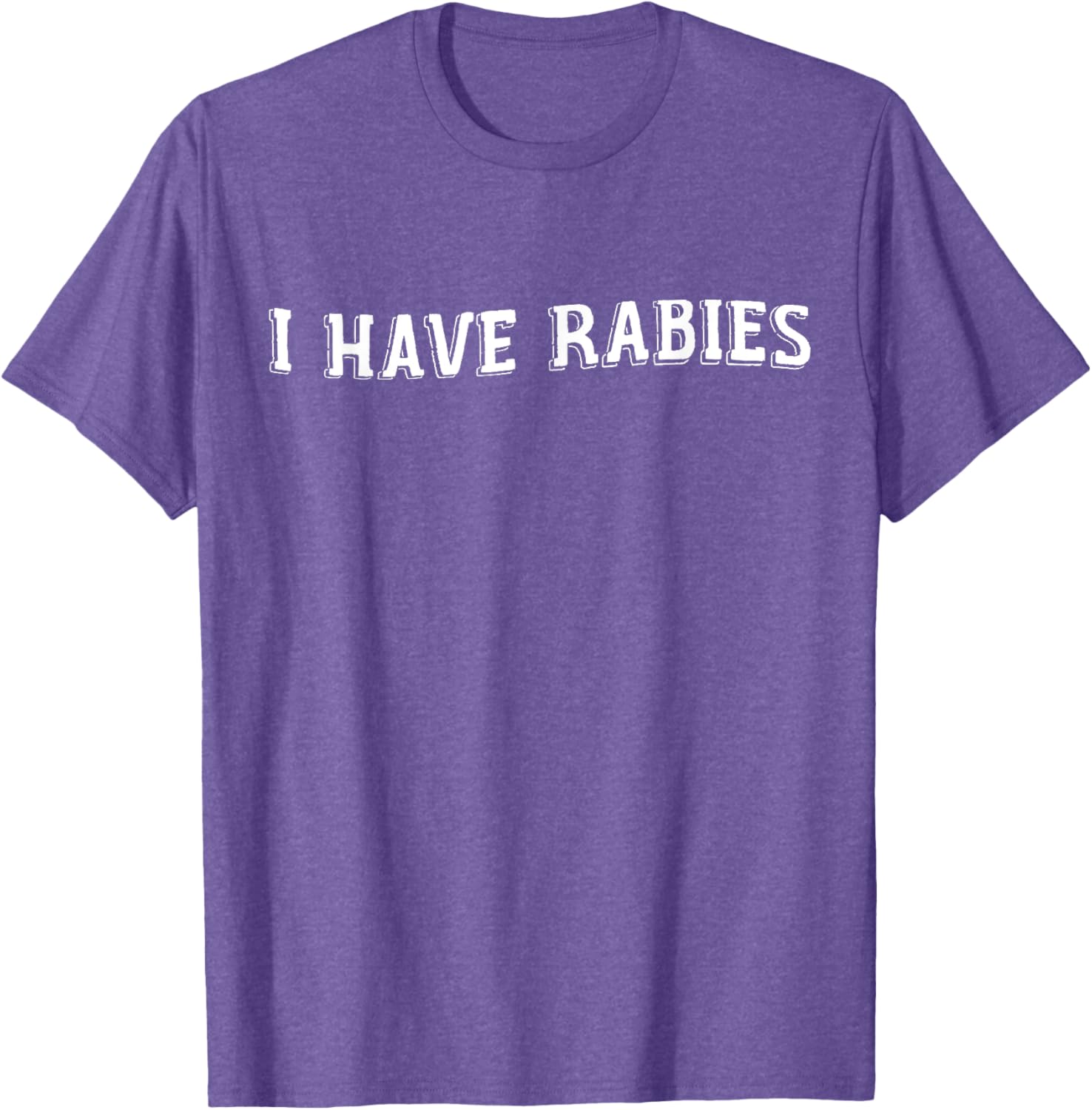Funny Vintage I Have Rabies T-Shirt - Sarcastic Humor Apparel - 24