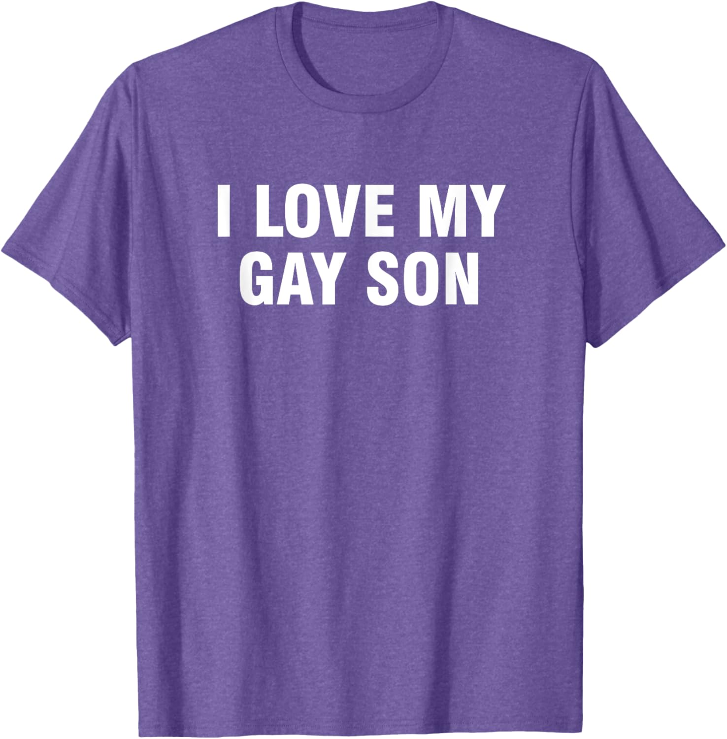 I Love My Gay Son T-Shirt - Supportive and Fun LGBTQ+ Apparel - 4