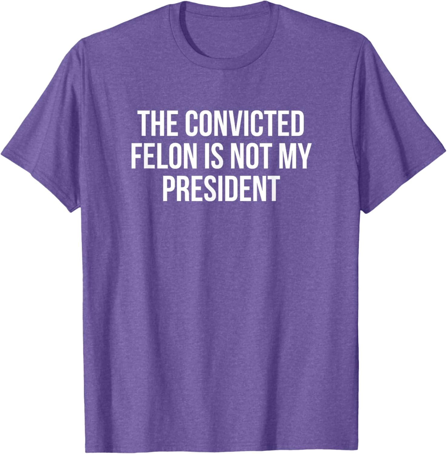 Funny Convicted Felon T-Shirt Statement Shirt for Protest Enthusiasts - 21