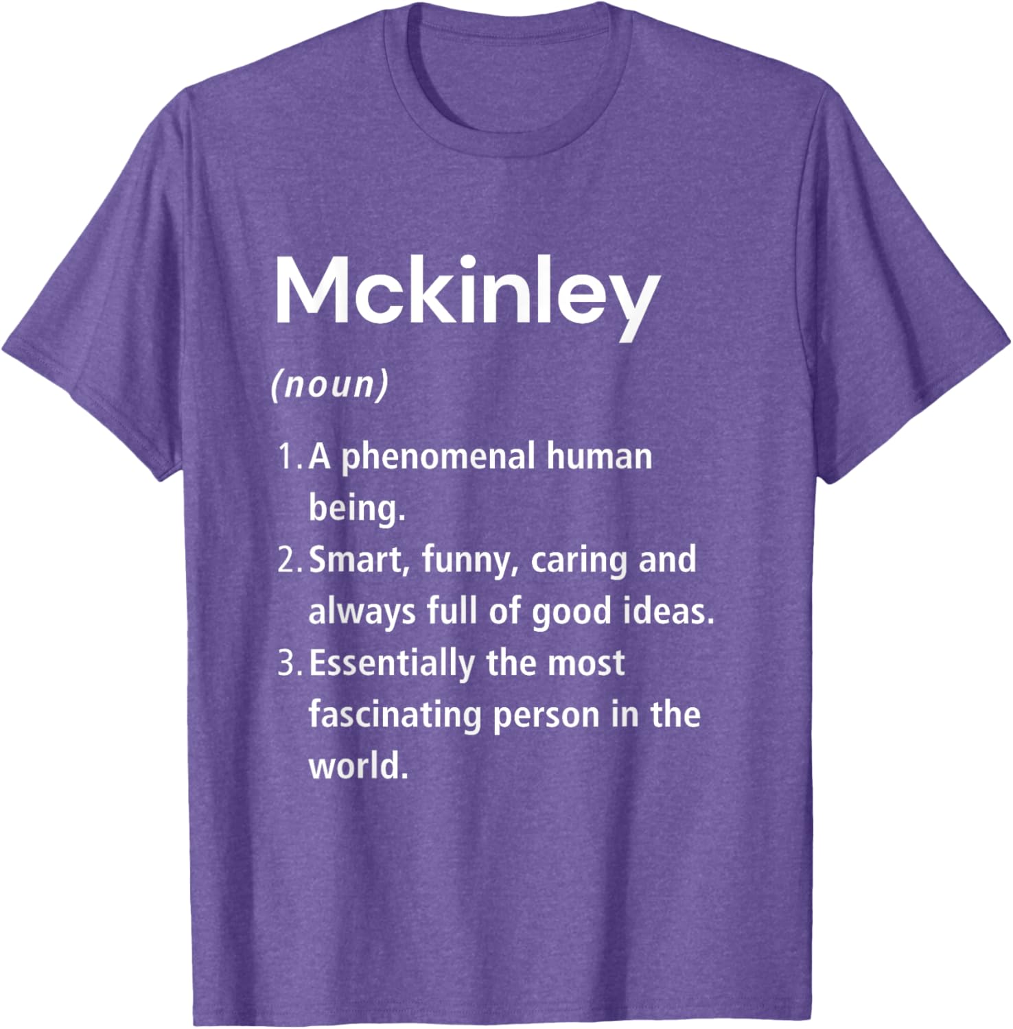 Funny Mckinley Name Definition T-Shirt - Perfect Gift for Friends - 15
