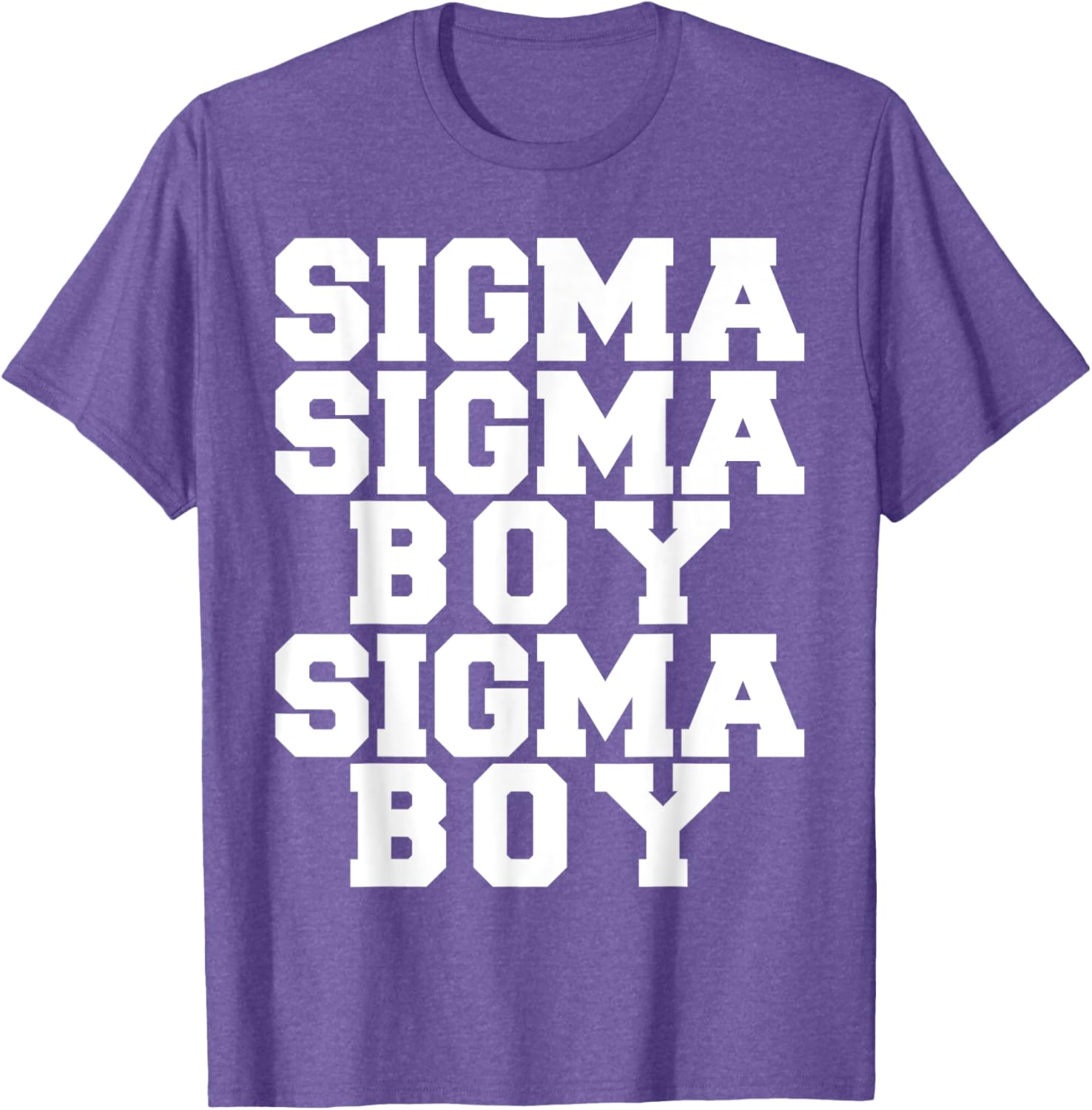 Sigma Boy Motivational T-Shirt for Strong Sigma Males - Trendy Design - 2