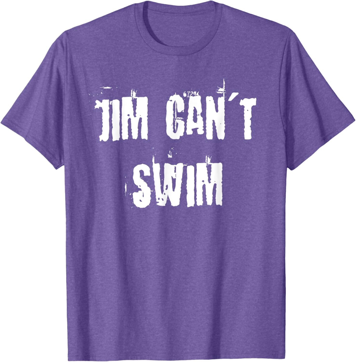 Jim Can't Swim T-Shirt for Fun Style in Clothing and Accessories - 27