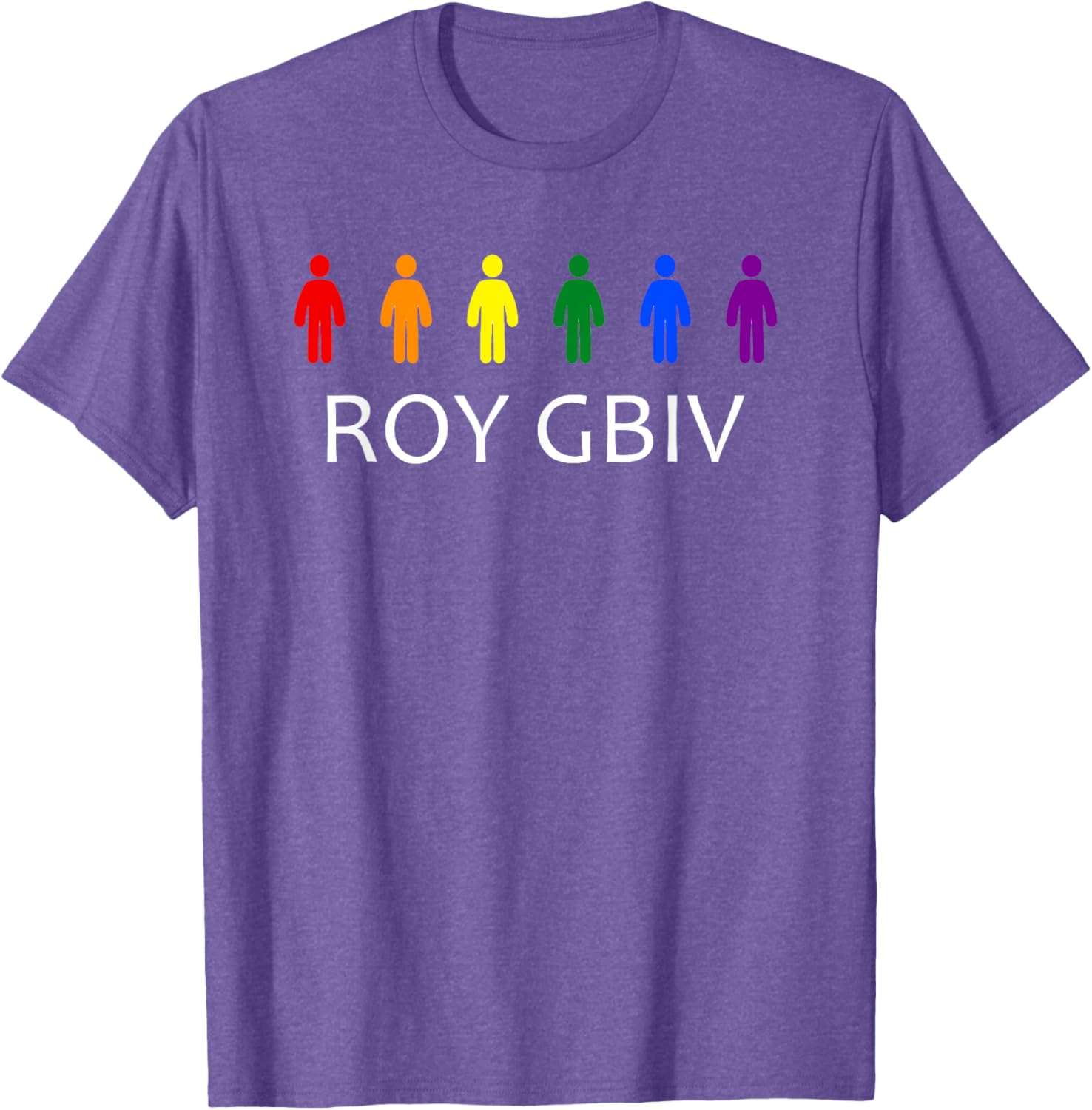 Roy Gbiv Color Spectrum T-Shirt for Vibrant Fashion Lovers - 8