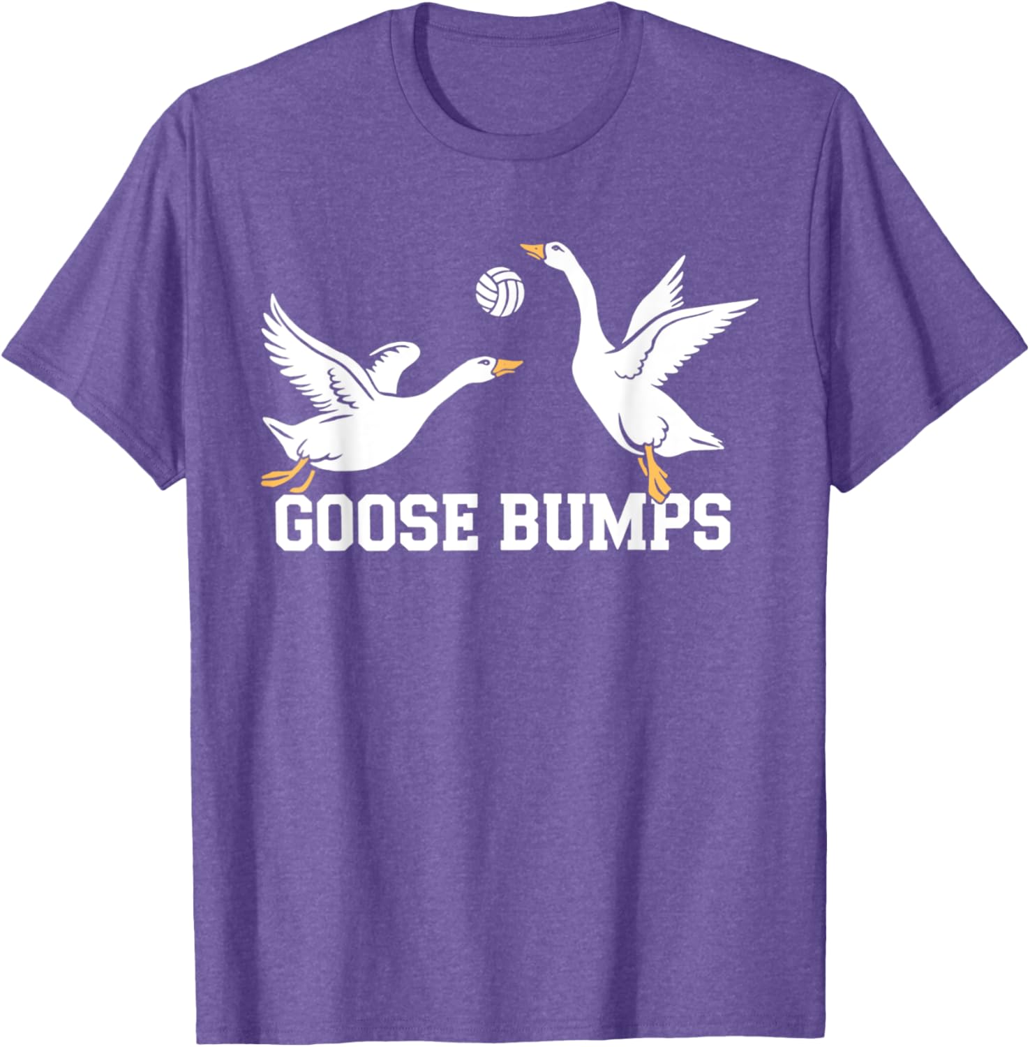 Goose Bumps Volleyball Spike T-Shirt for Sports Lovers and Athletes - 17