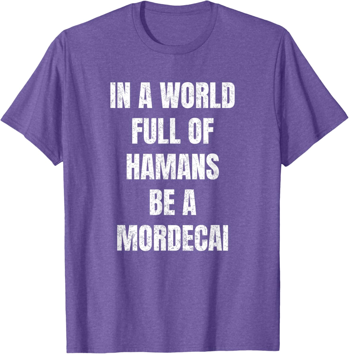 Funny Purim Haman Mordecai Costume T-Shirt for Jewish Celebration Fun - 3