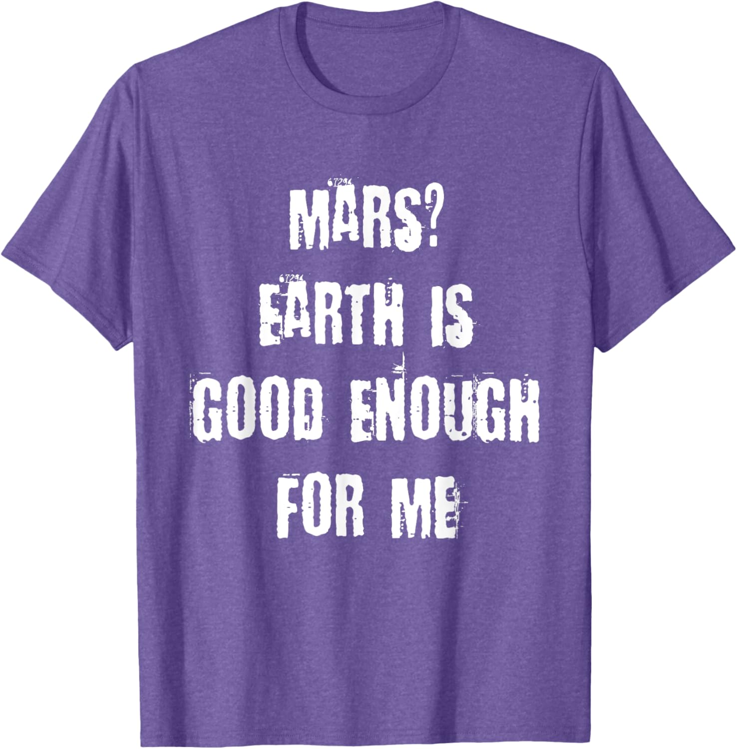 Funny Mars Earth T-Shirt for Space Lovers - Unique Casual Wear - 17