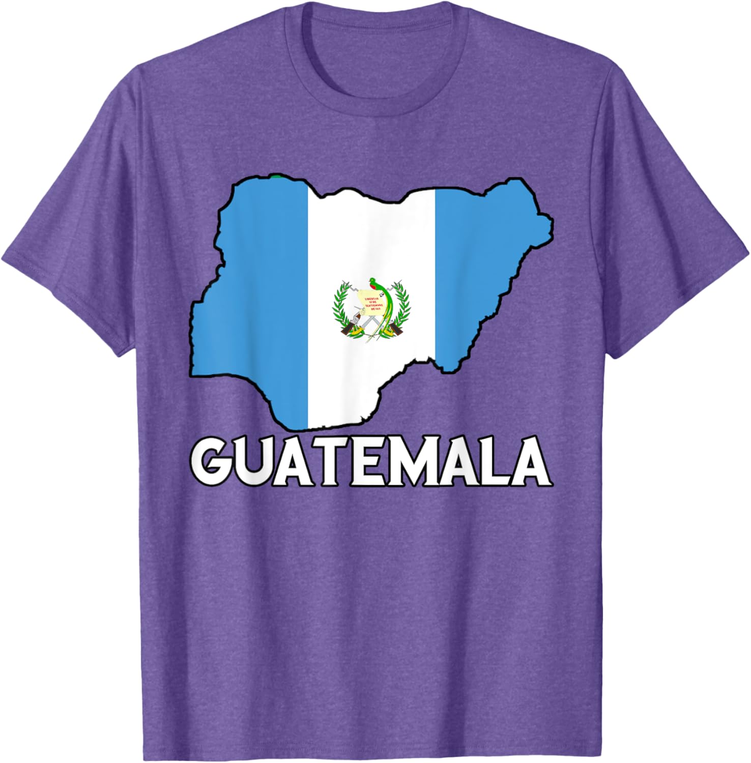 Guatemalan Pride T-Shirt with Flag Map for Cultural Connection - 12