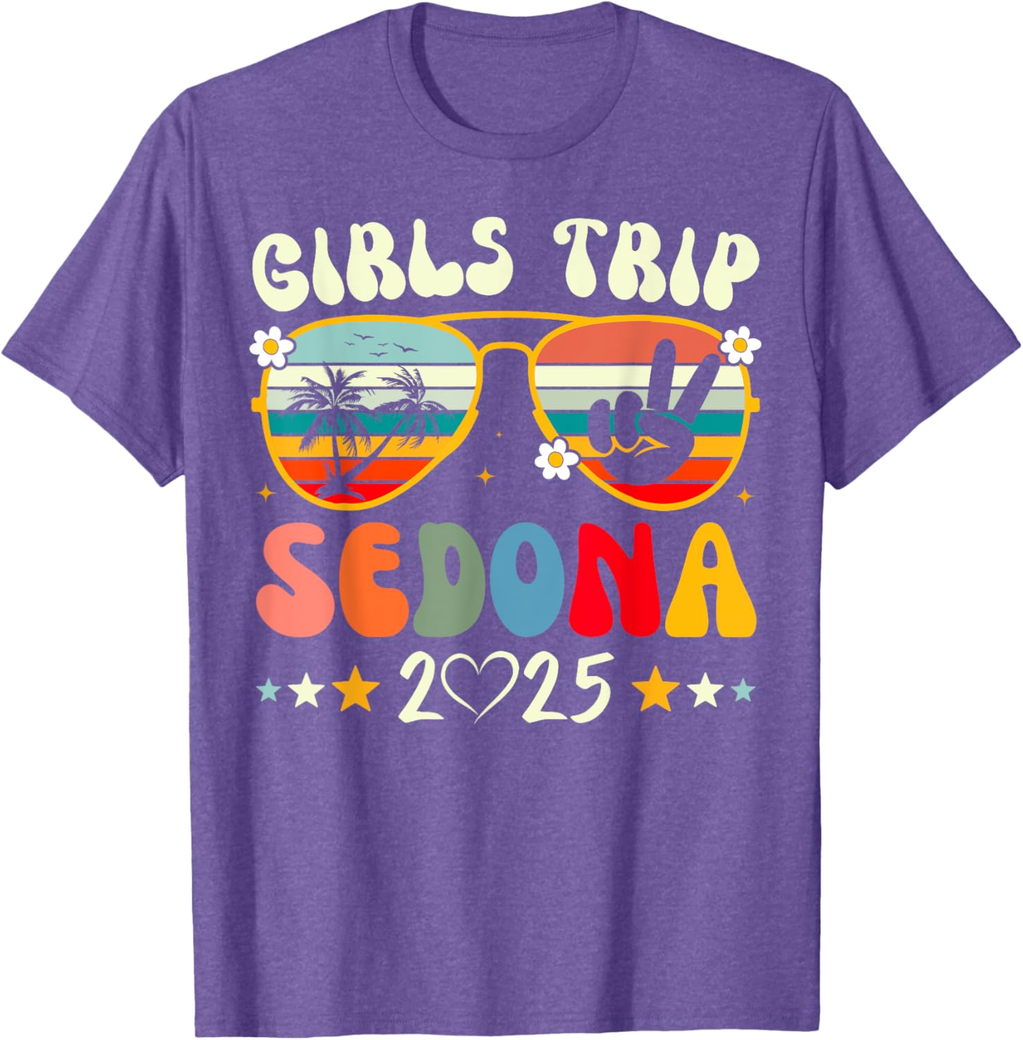 Girls Trip Sedona 2025 Summer Vacation Matching T-Shirt for Fun Times - 11
