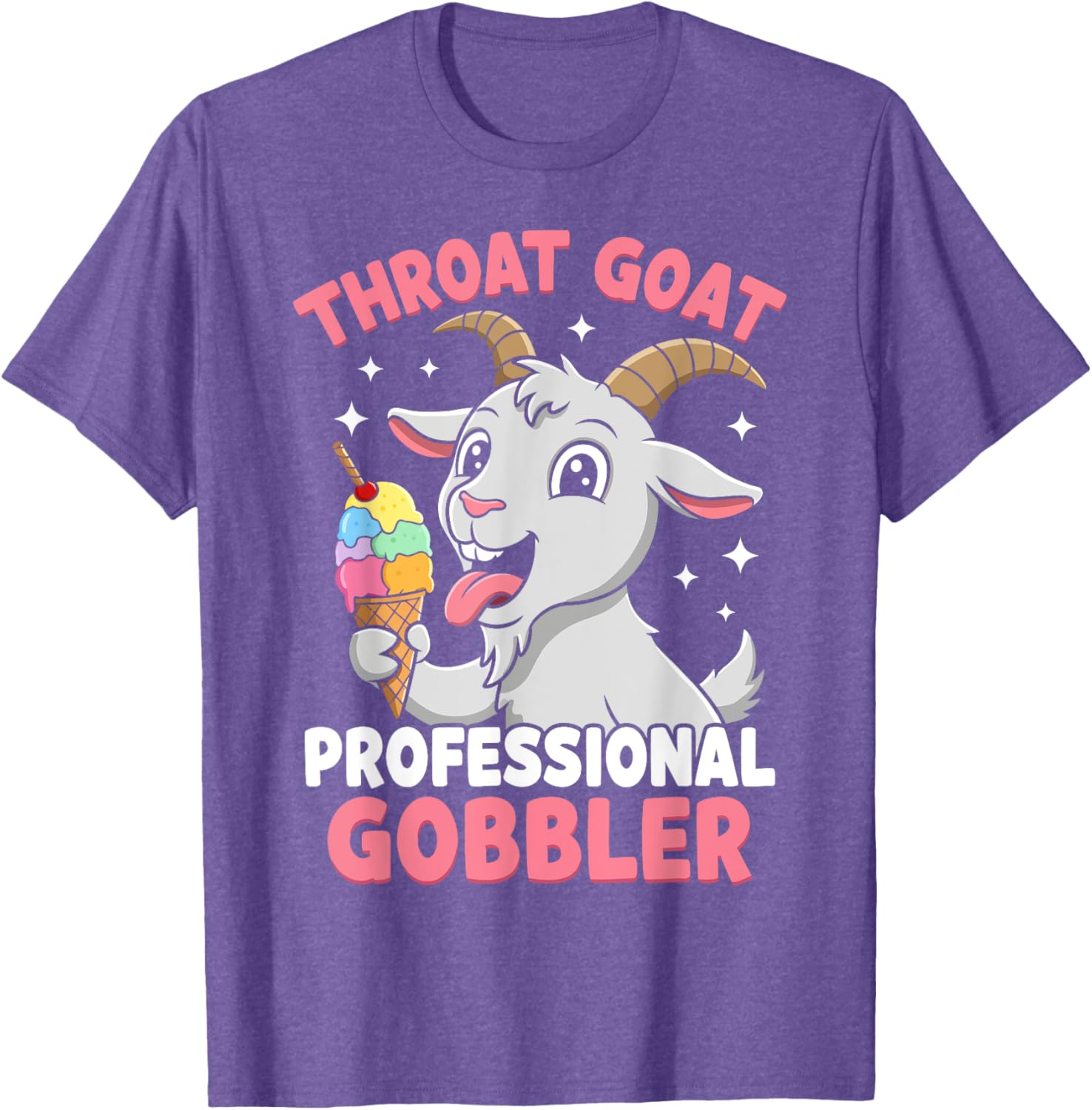 Funny Throat Goat Gobbler Humor T-Shirt for Quirky Style Enthusiasts - 6