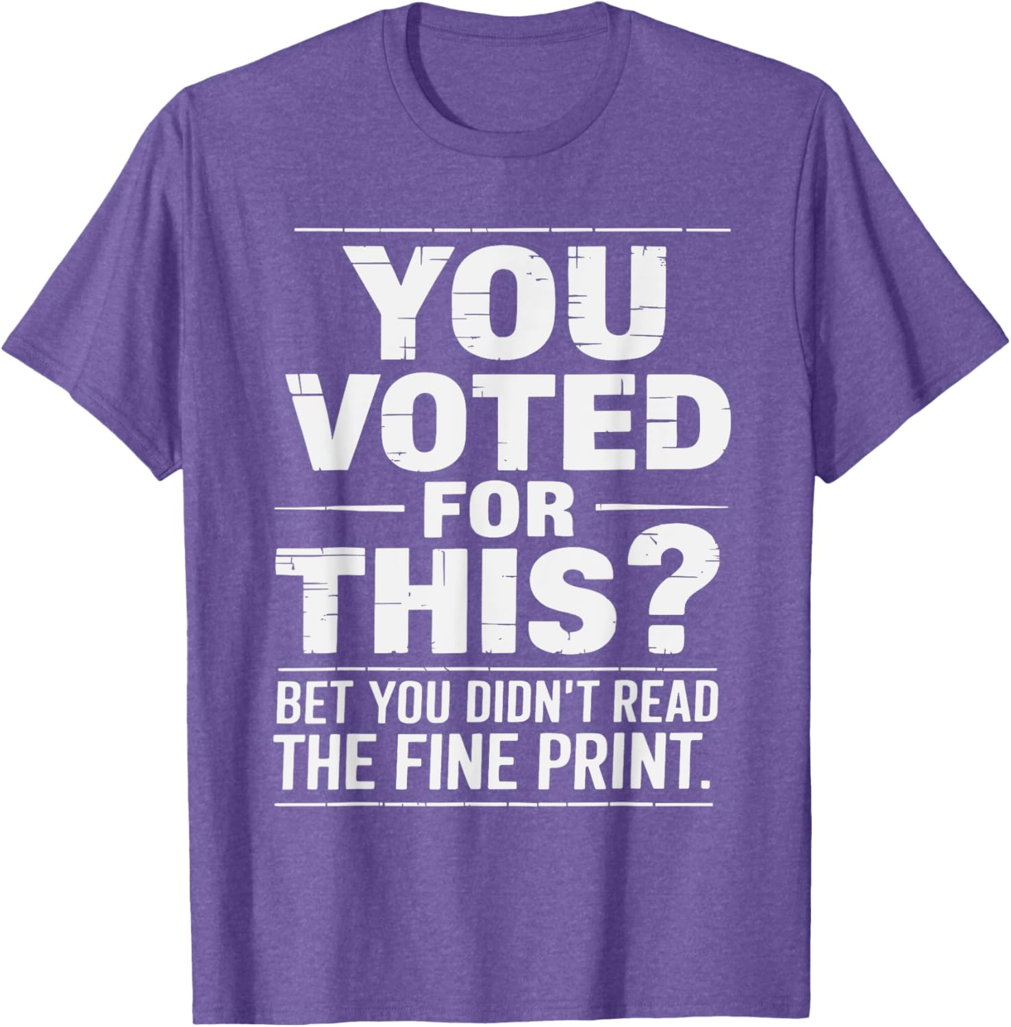 Funny You Voted for This Political Statement T-Shirt for Bold Fashion - 1