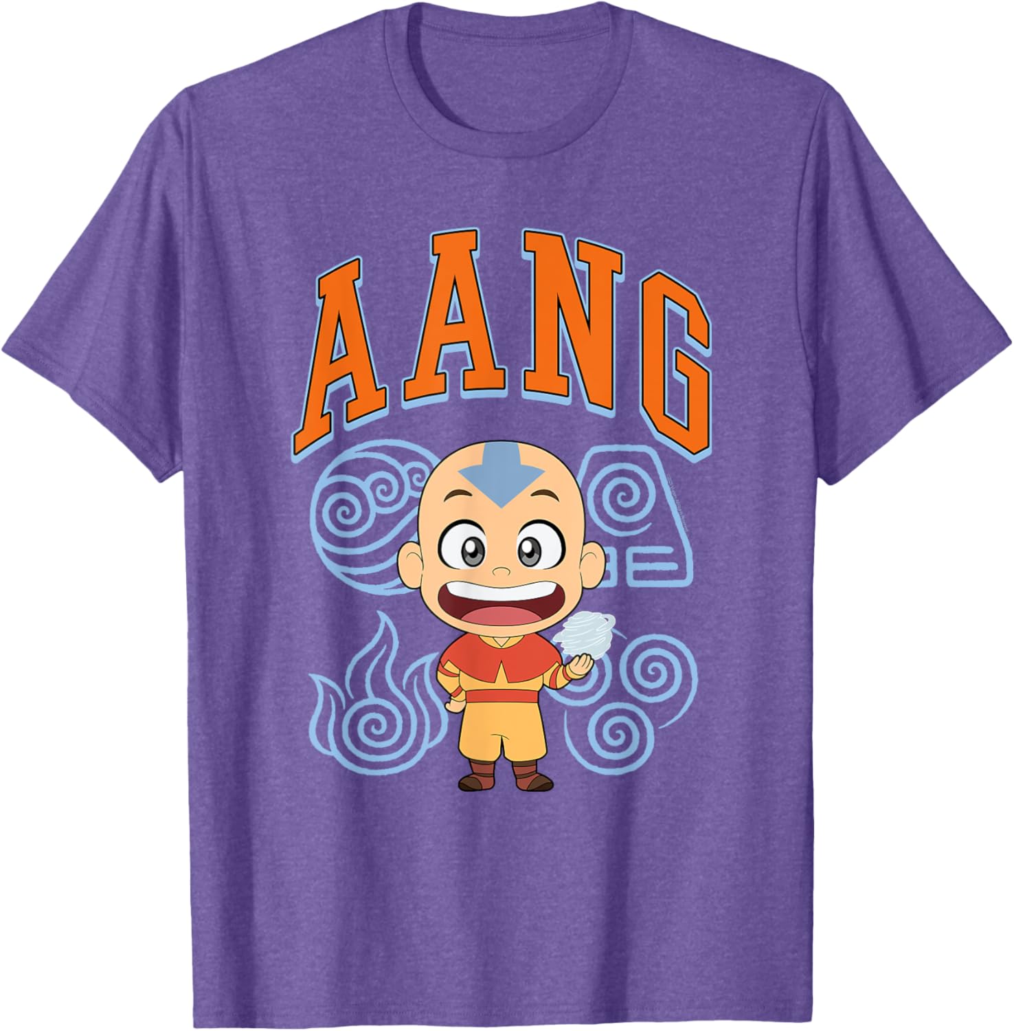 Chibi Aang Anime T-Shirt - Avatar The Last Airbender Athletic Wear - 4