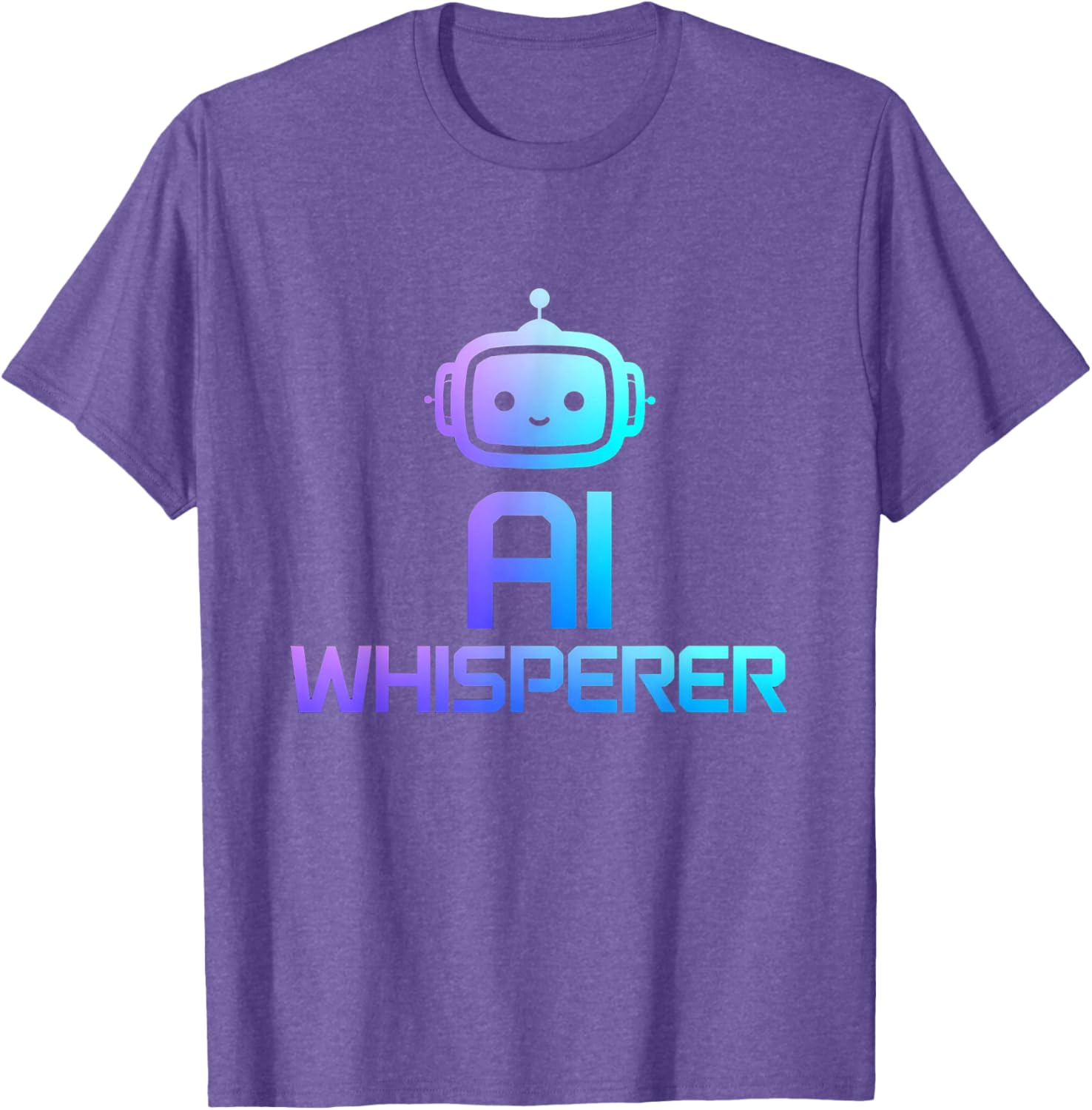 Geeky Tech AI Whisperer T-Shirt - Fun Artificial Intelligence Apparel - 1