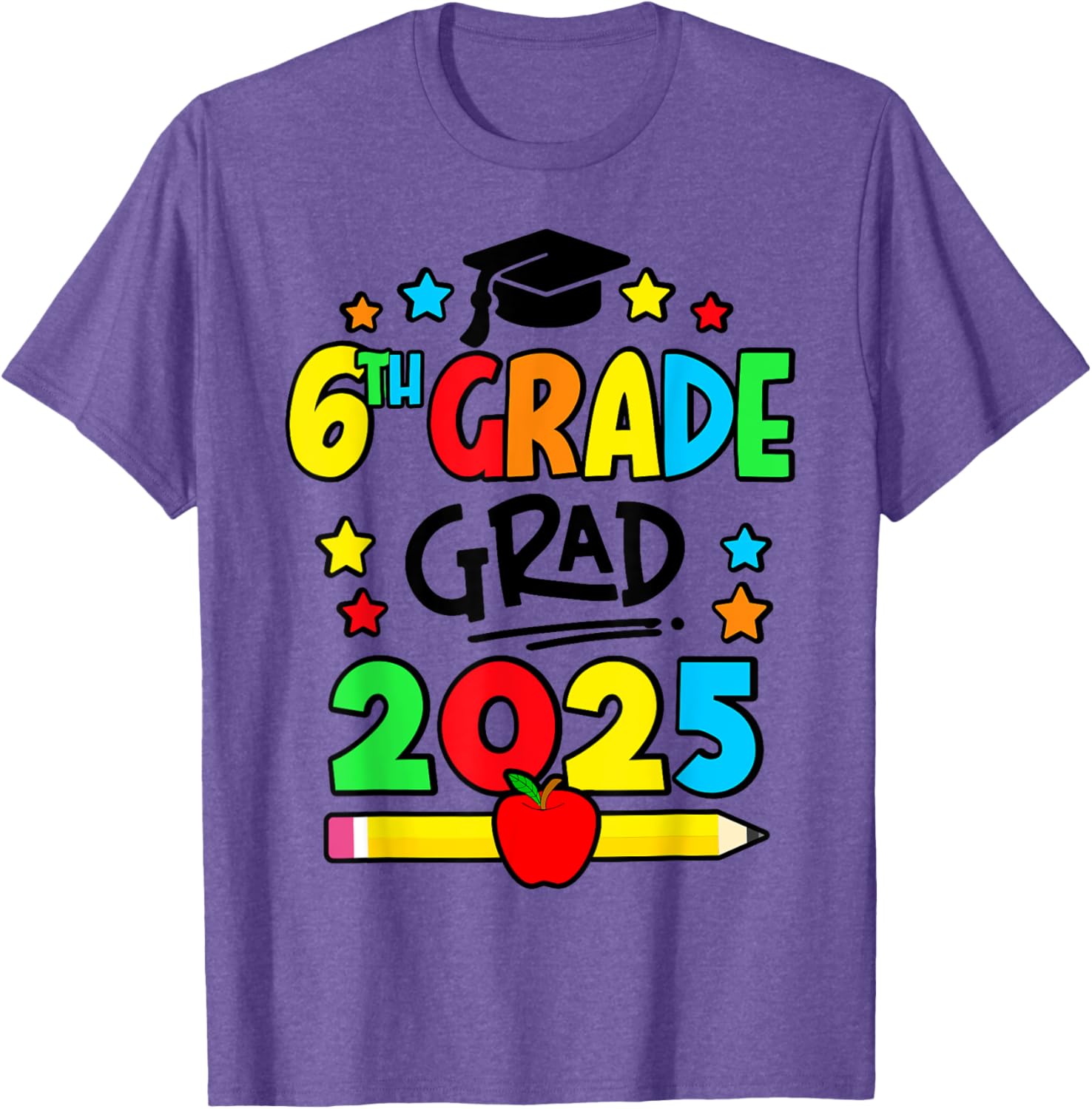 Sixth Grade Graduation T-Shirt 2025 Perfect for Elementary School Celebrations - 3