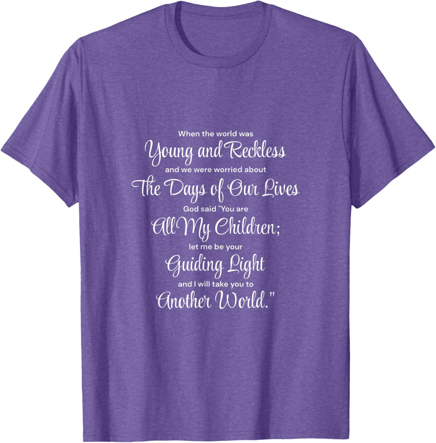 Christian Soap Opera Story T-Shirt Faith Inspired Clothing for Believers - 5