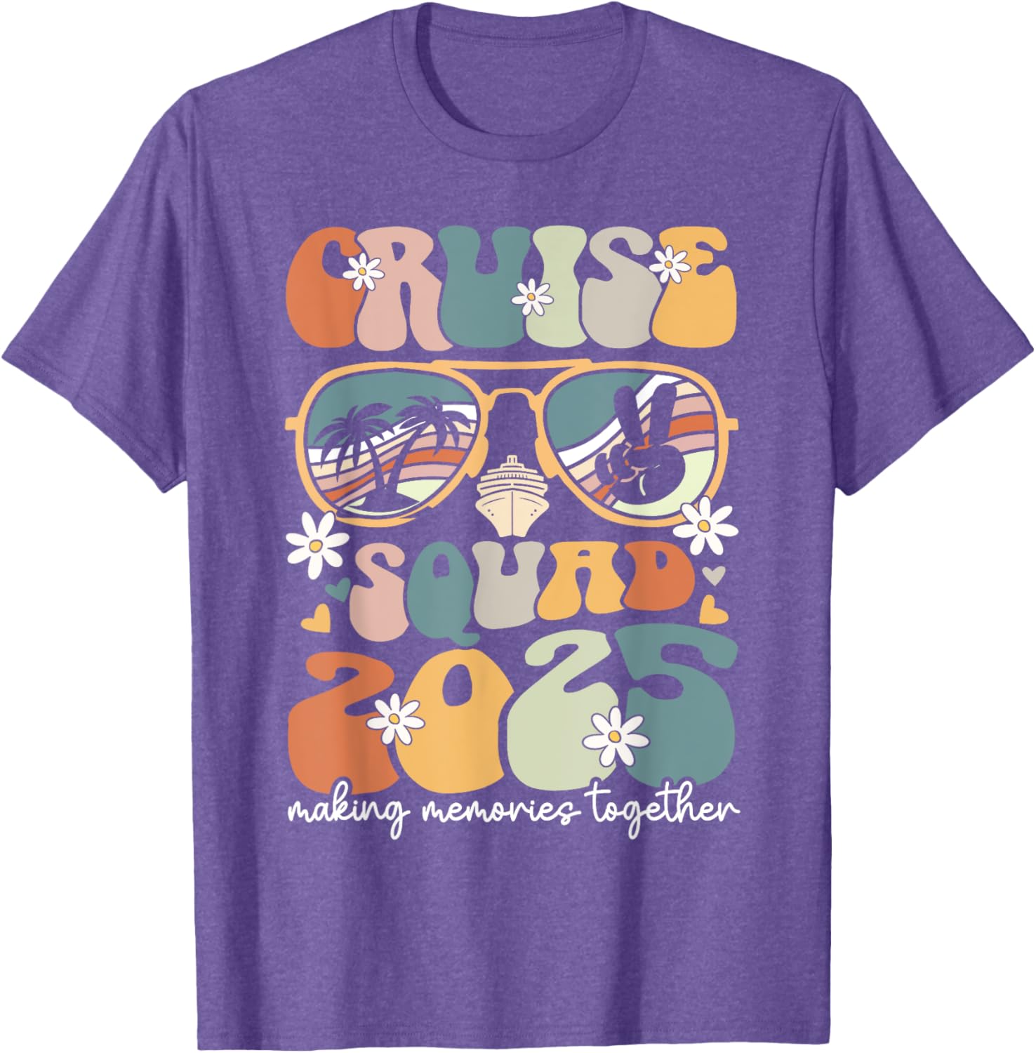 Cruise Squad 2025 Family Matching Summer Vacation T-Shirts for Fun Adventures - 6