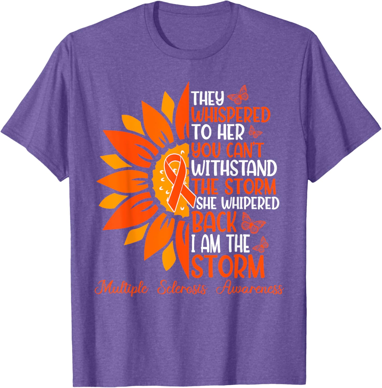 Inspiring MS Awareness T-Shirt for Motivation and Support - 4