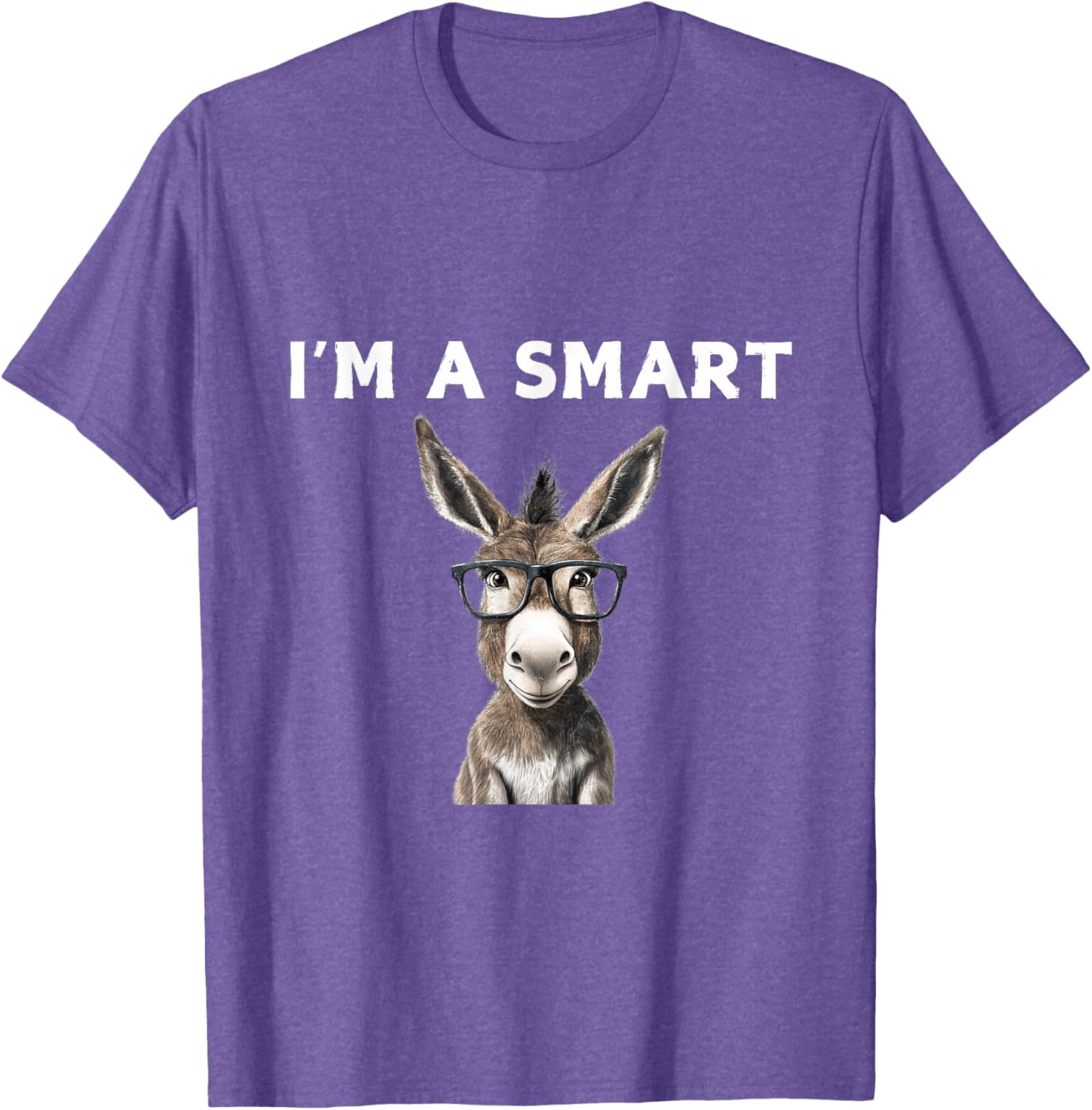 Smart Donkey T-Shirt for Fun Lovers - Unique and Stylish Graphic Tee - 12