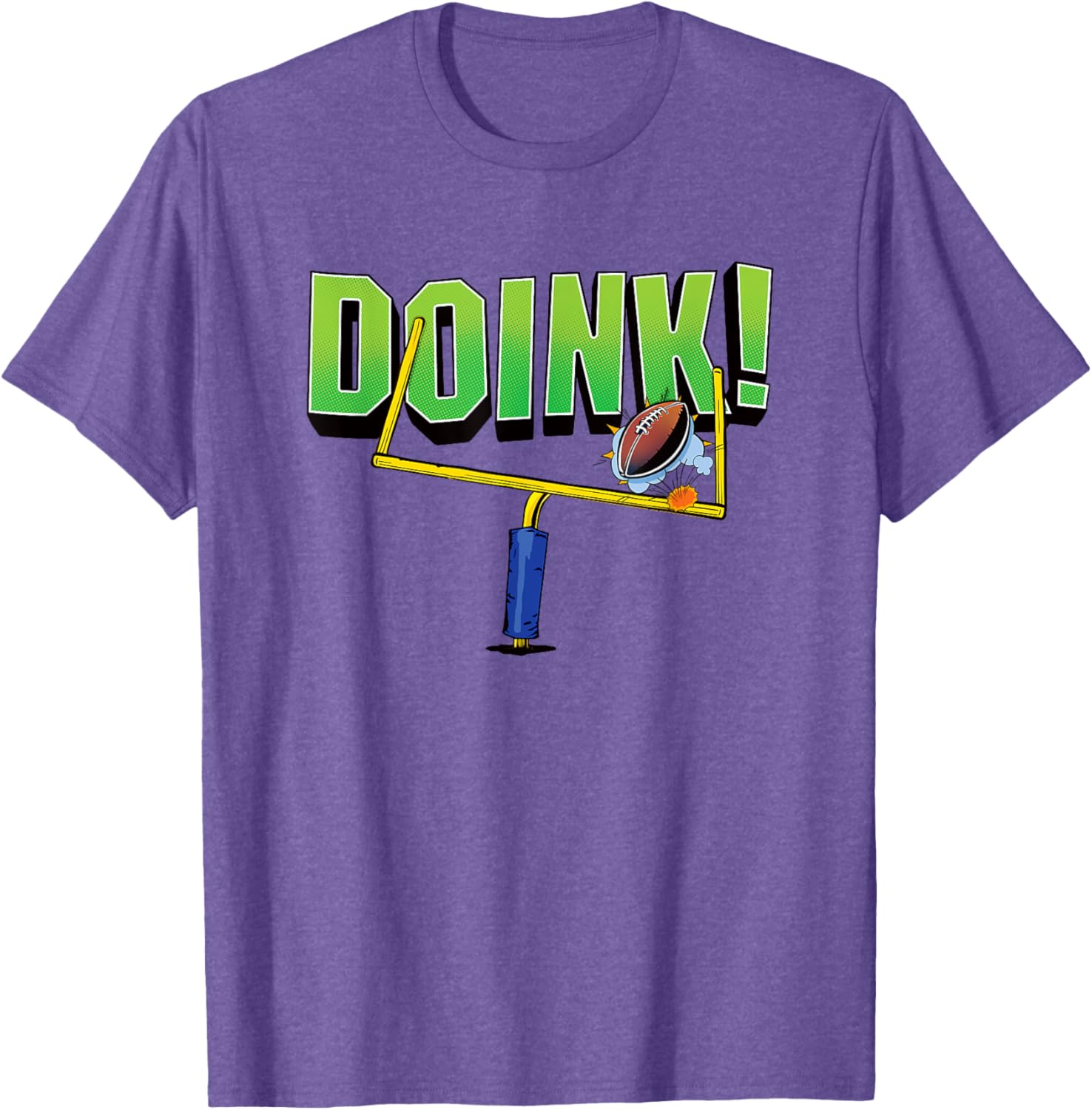 Funny Football Kicker T-Shirt for Fans Who Missed the Field Goal Posts - 22