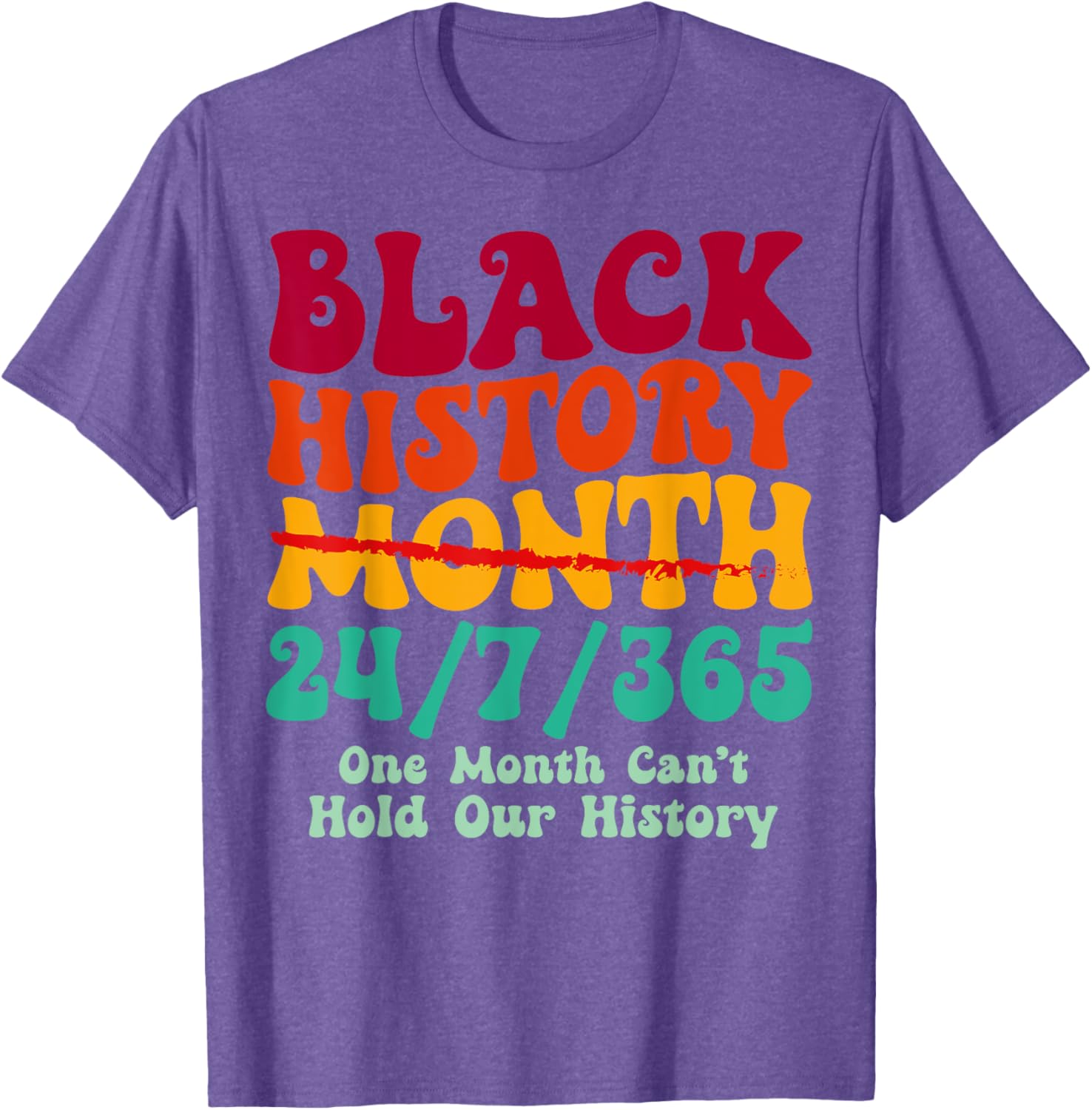 Groovy Black History Month Melanin Afro T-Shirt for Men and Women - 14