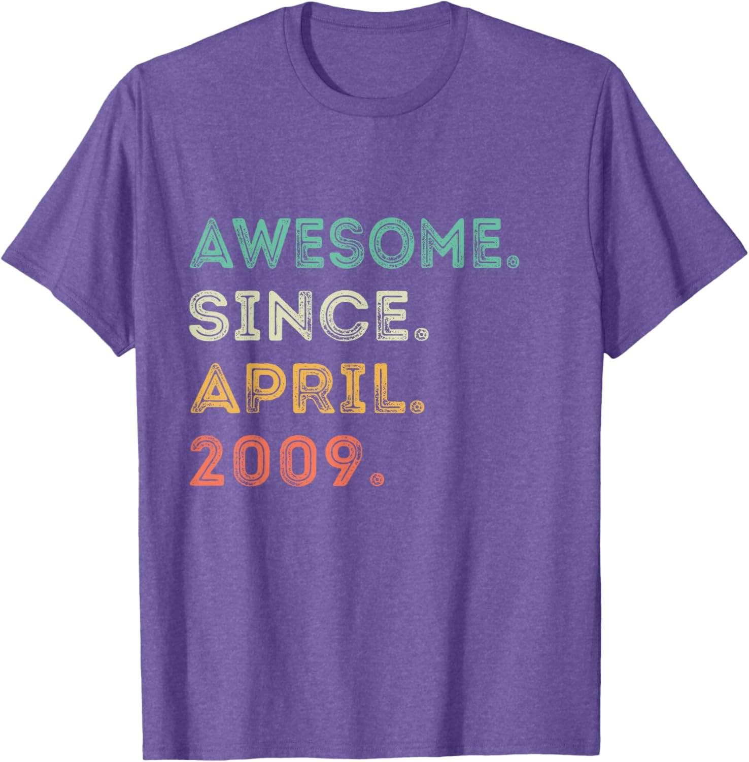 16th Birthday T-Shirt Awesome Since April 2009 Fun Gift for Teens - 3