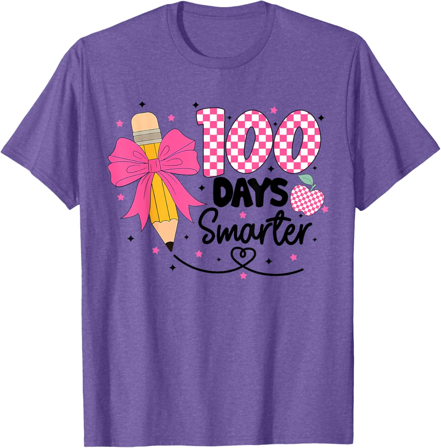 100 Days Smarter Toddlers Girls School 100th Day T-Shirt Fun Design - 14