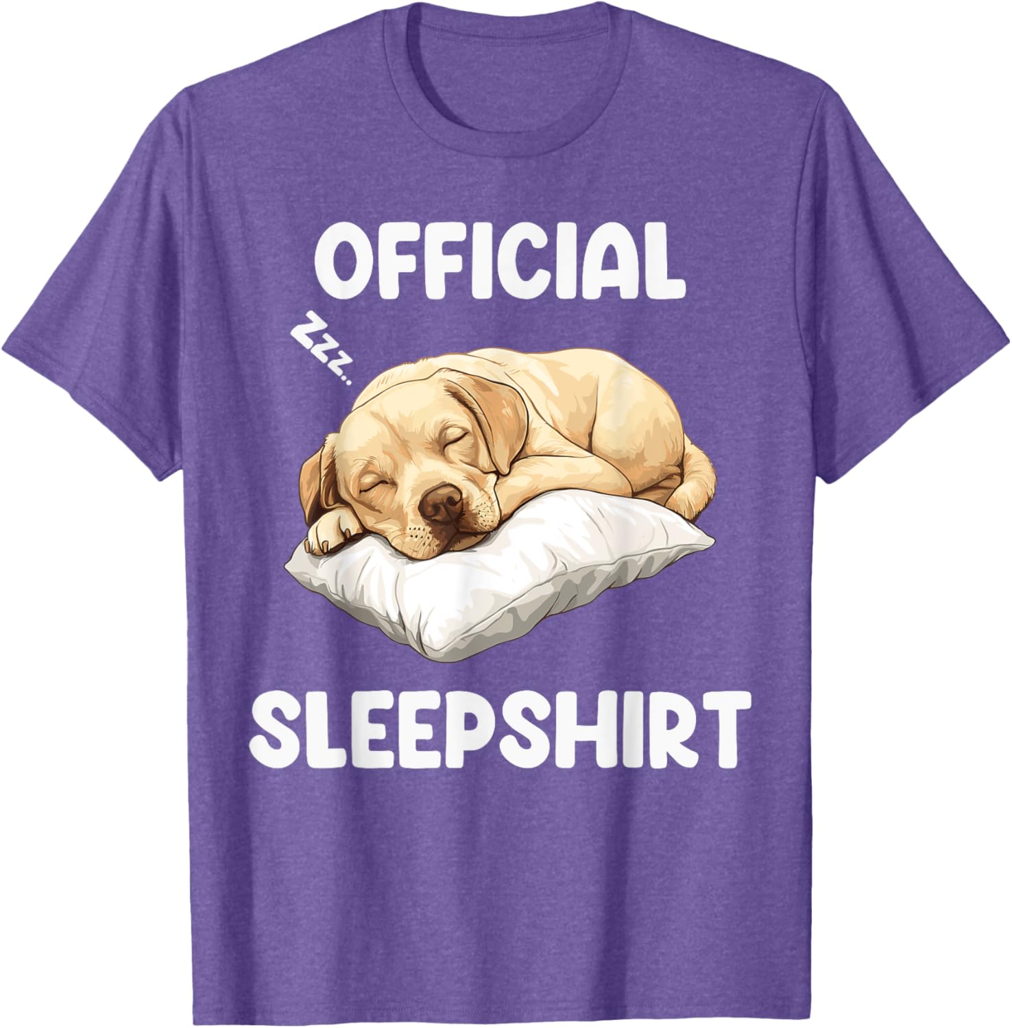 Funny Labrador Sleepshirt for Dog Lovers Comfortable Sleepwear T-Shirt - 11