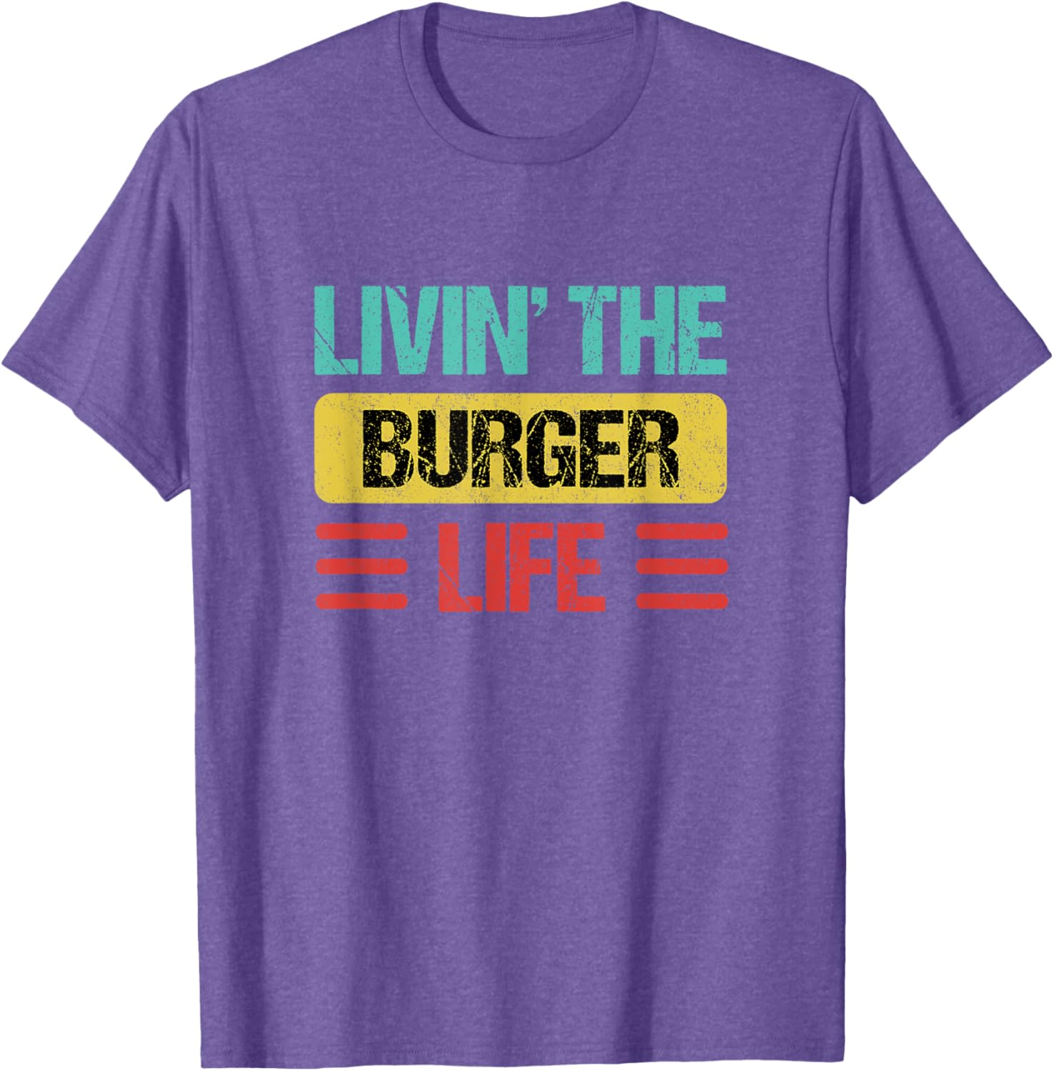 Funny Burger Name T-Shirt for Food Lovers - Casual Wear Tee - 21