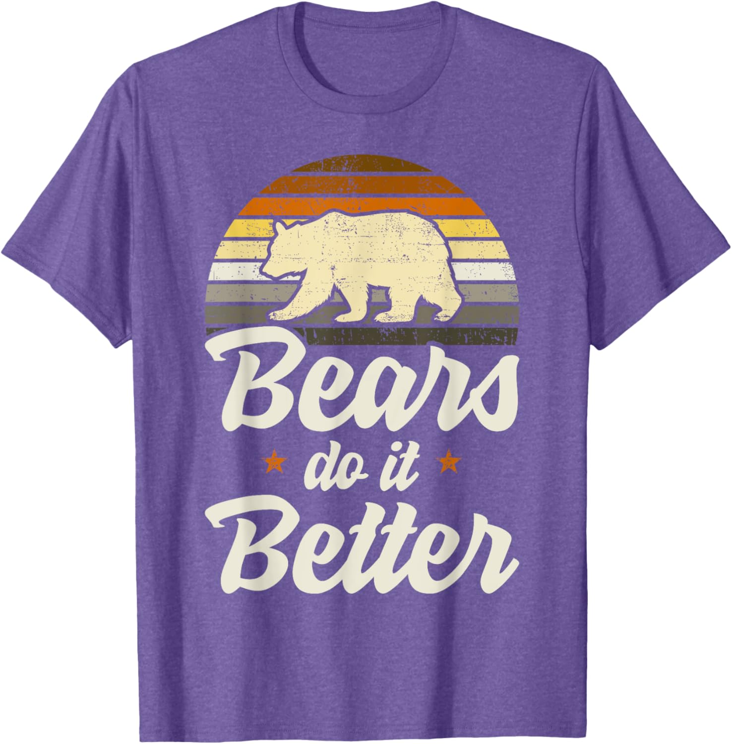 Bears Do It Better Bear Pride LGBT Flag T-Shirt for Gay Men - 5
