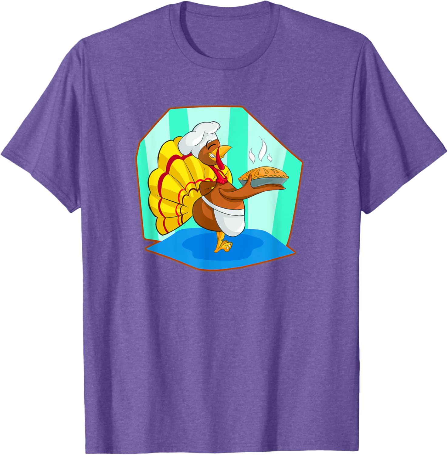 Cute Tom Turkey Thanksgiving T-Shirt for Festive Holiday Celebrations - 5