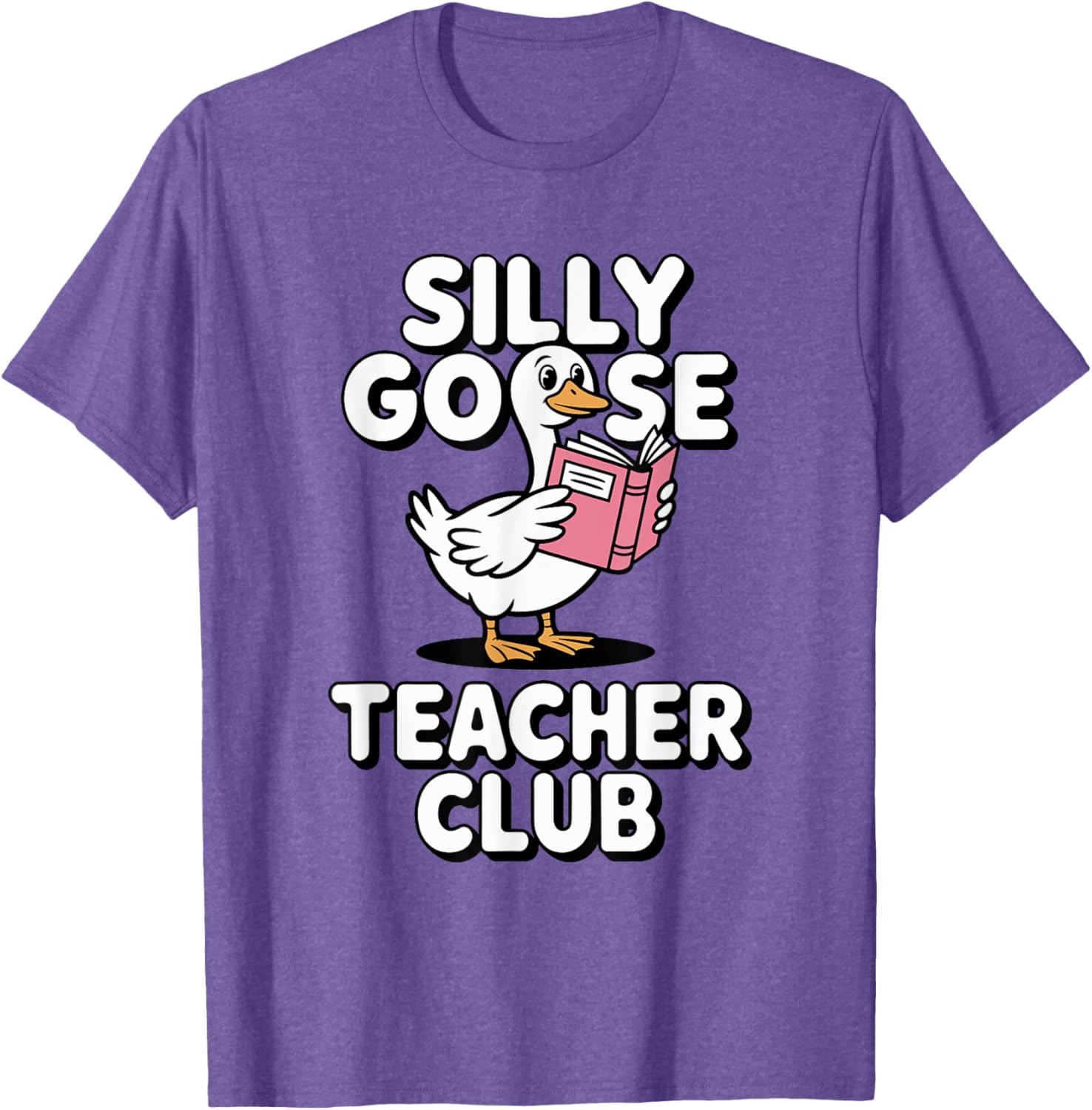 Silly Goose Teacher Club Fun Back to School Humor T-Shirt for Educators - 19