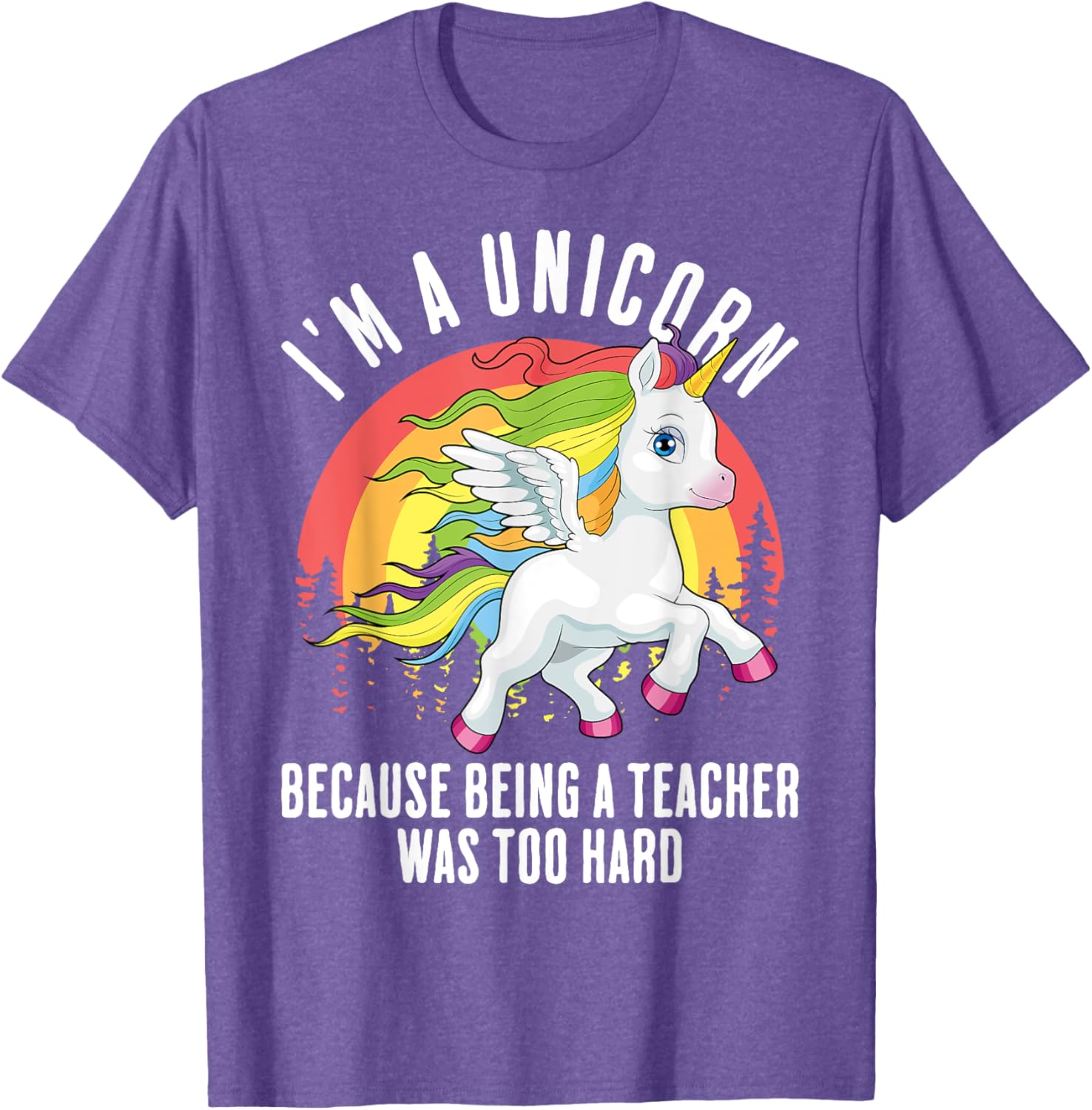 Funny Unicorn Teacher T-Shirt for Creative Educators and Unicorn Lovers - 7
