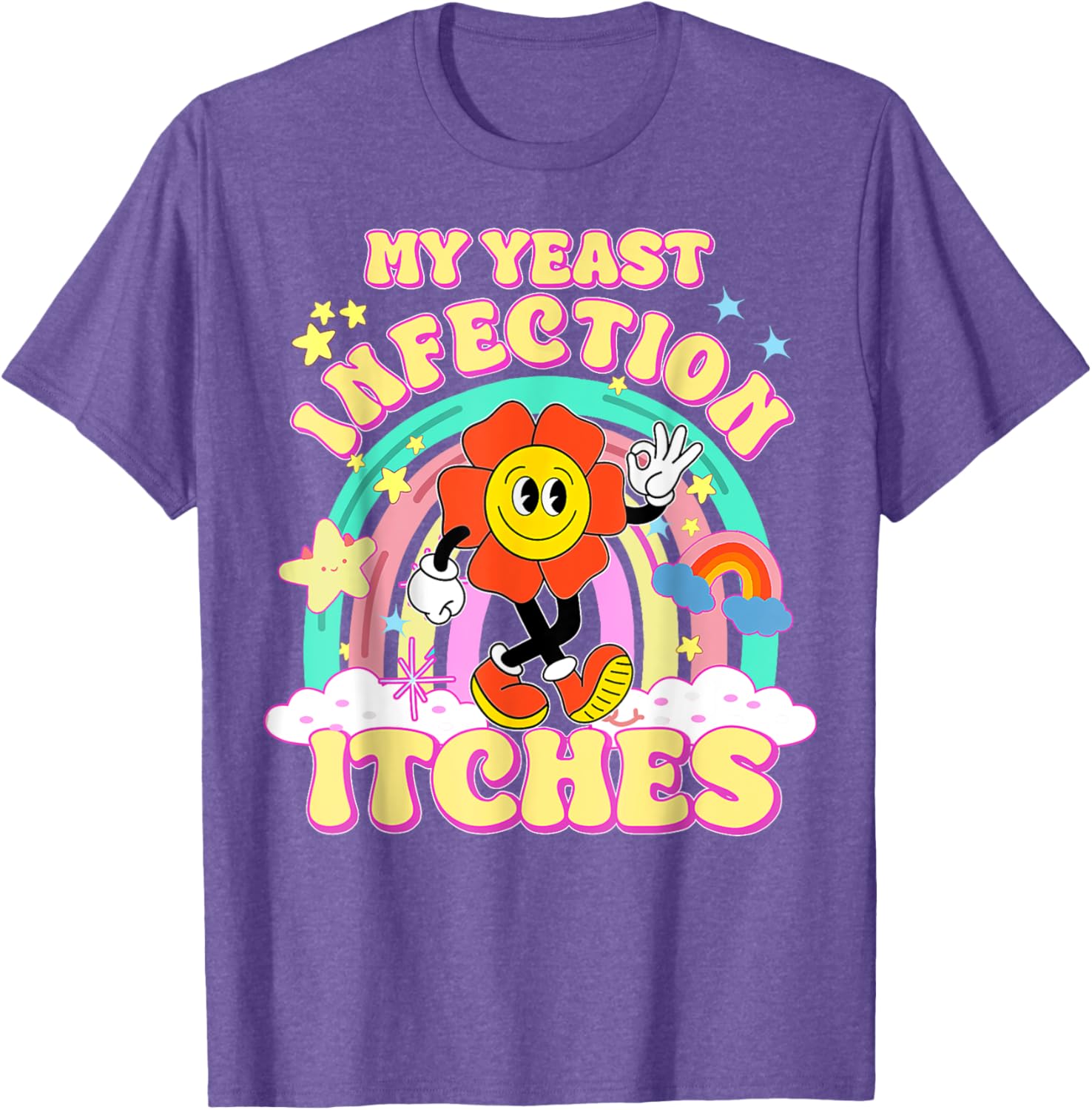Funny Yeast Infection Humor T-Shirt for Unique Gifts and Casual Wear - 4