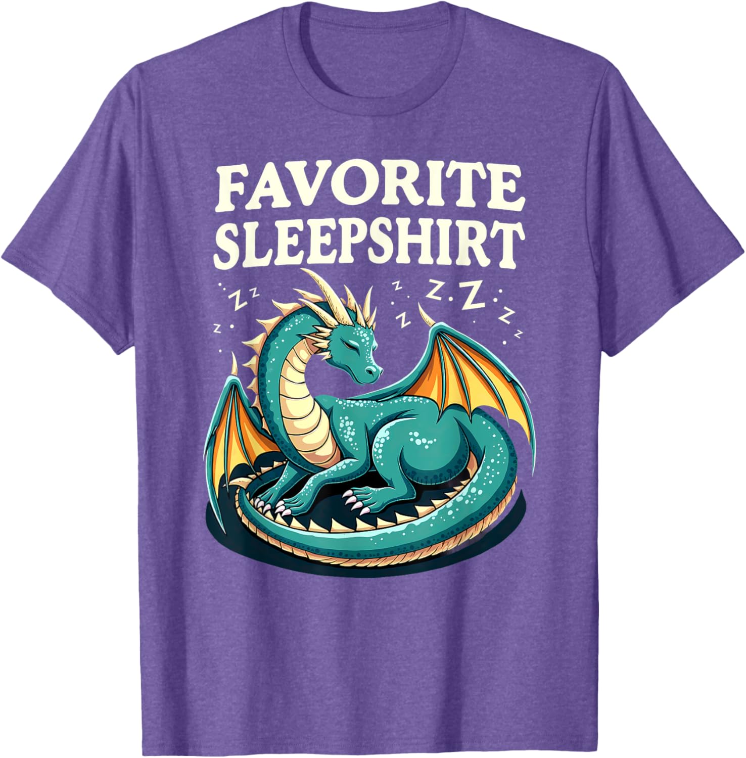 Cozy Sleeping Dragon Favorite Sleepshirt T-Shirt for Ultimate Comfort - 3