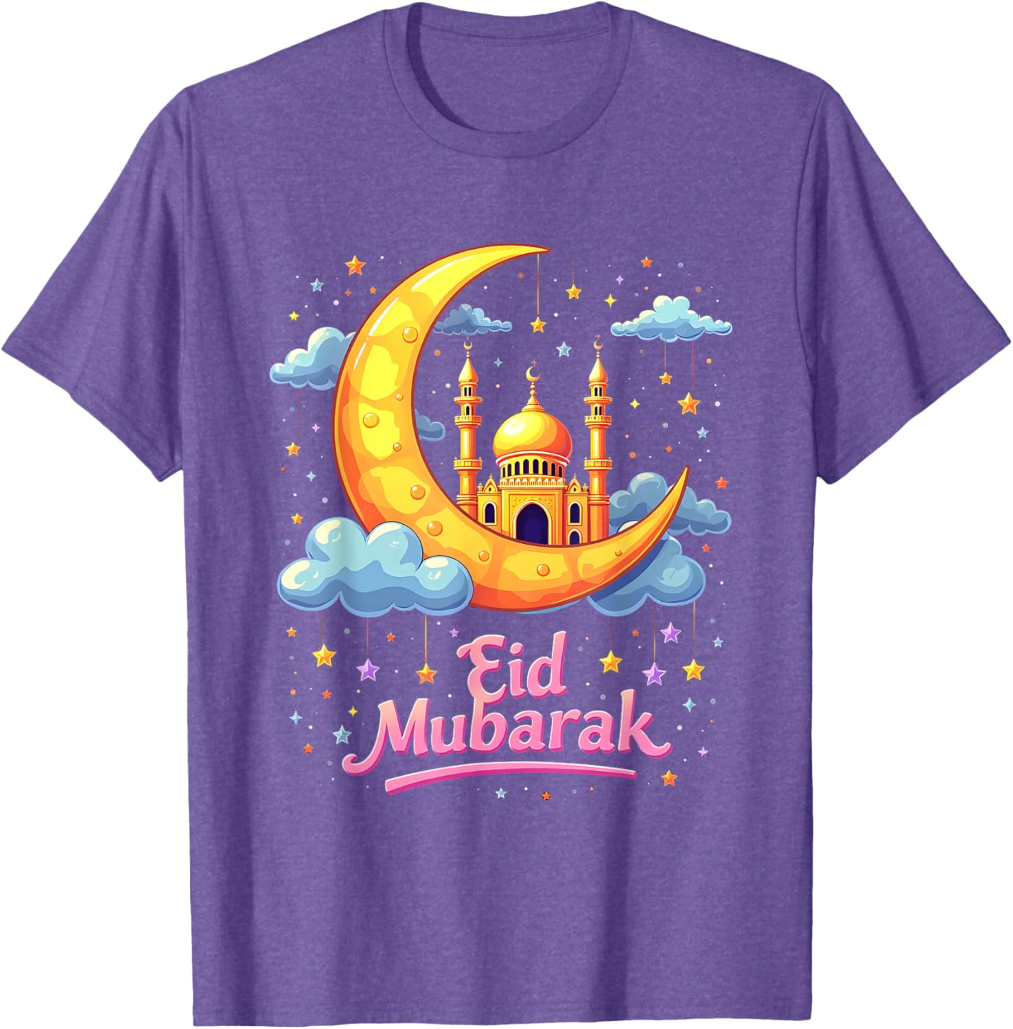 Mubarak Kareem Eid Al-Fitr T-Shirt for Happy Ramadan 2025 Celebrations - 11
