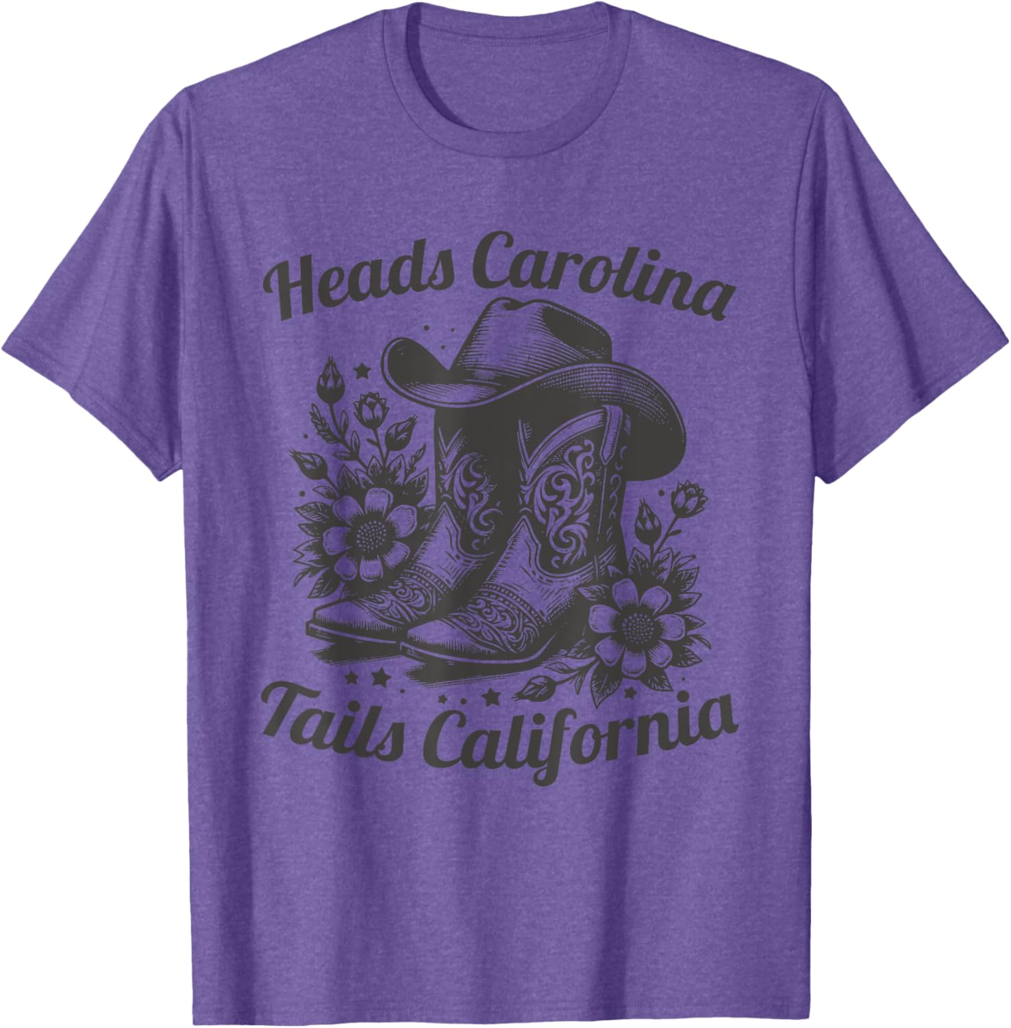 Retro Heads Carolina Tail California T-Shirt for Casual Style Lovers - 15